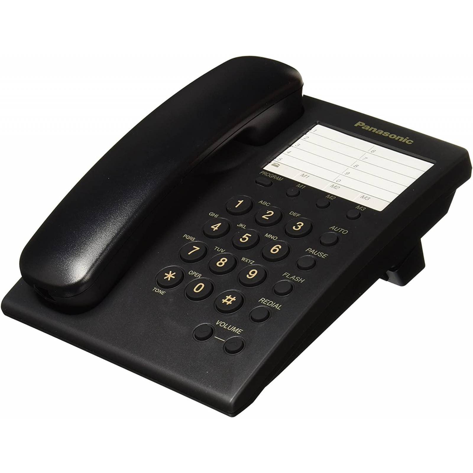 Telefono Panasonic Alambrico Kx-Ts500 Negro 