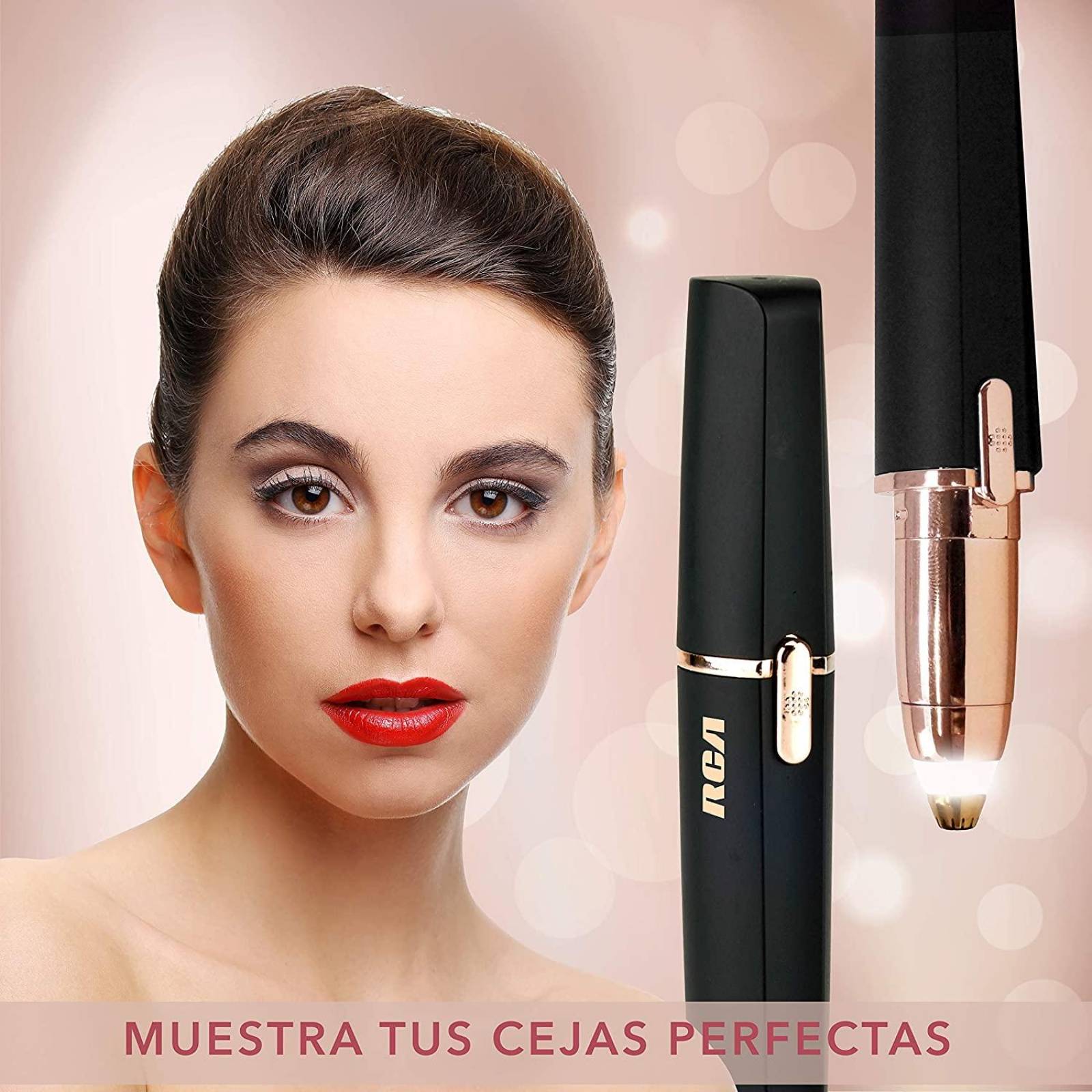 Depilador Perfilador De Vello Facial Cejas Electrico Rca Rcp30 