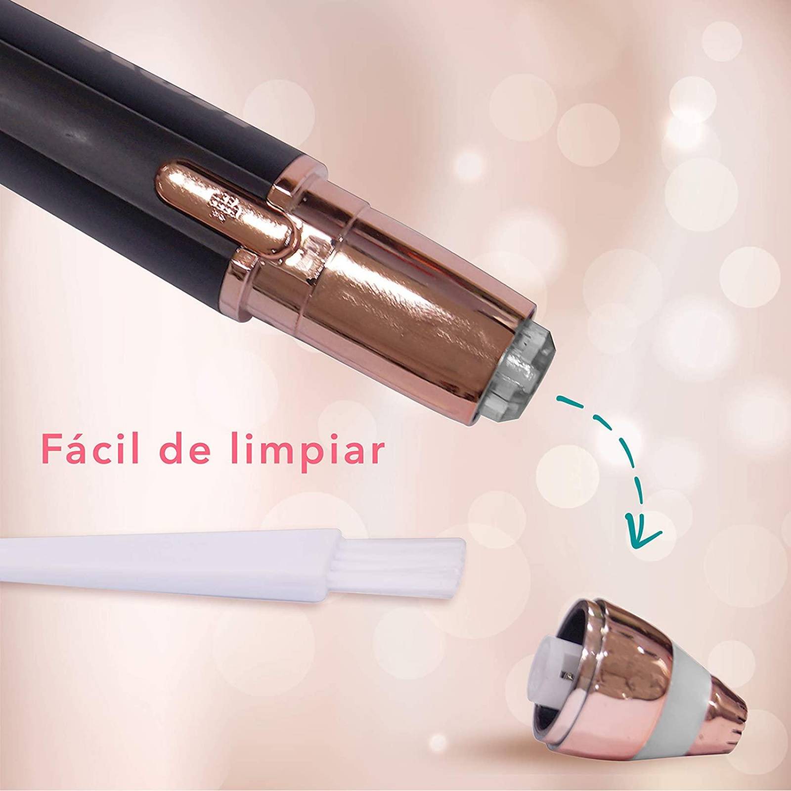 Depilador Perfilador De Vello Facial Cejas Electrico Rca Rcp30 