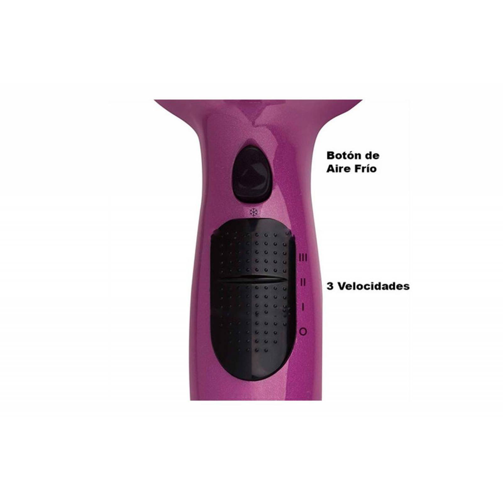 Secadora De Cabello Revlon Control De Frizz + Iones 1875w Rvdr773 
