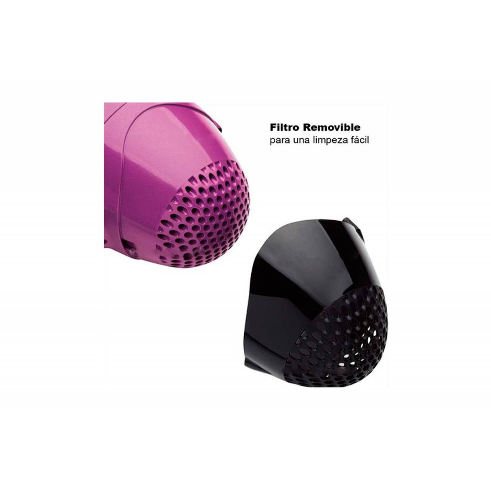 Secadora De Cabello Revlon Control De Frizz + Iones 1875w Rvdr773 