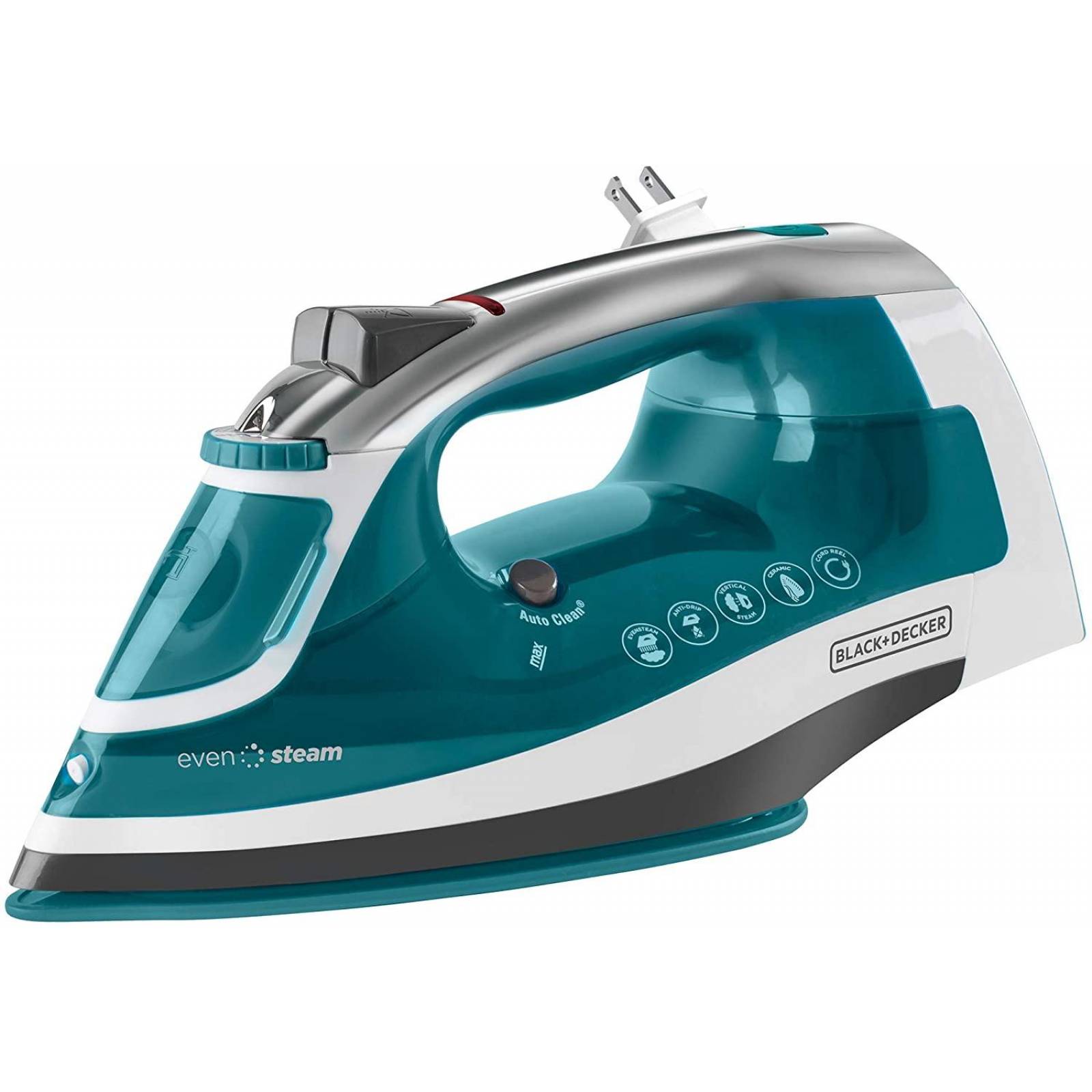 Plancha Vapor Black & Decker Icr1924 Vertical Rafagas Vapor 