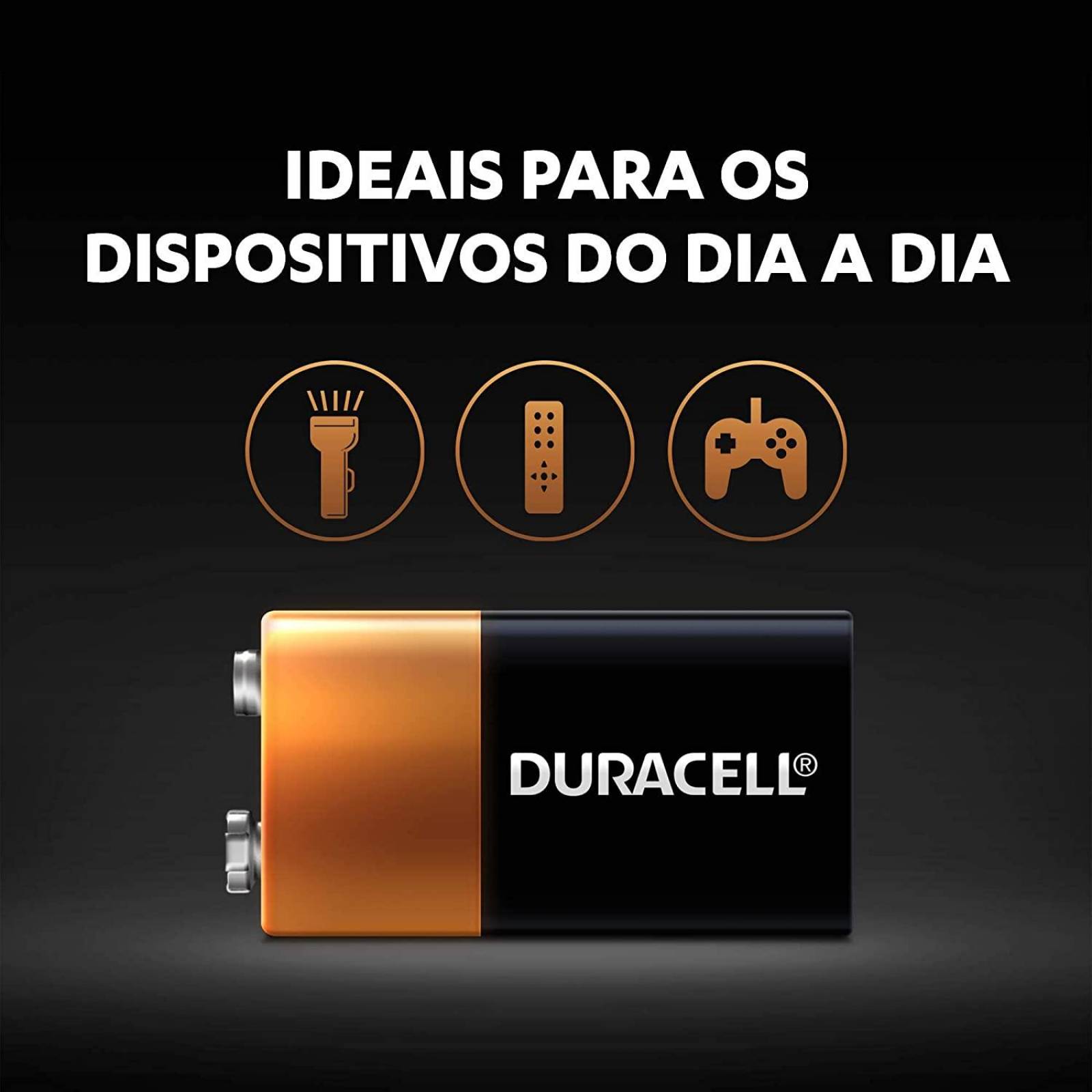 Pila Duracell Alcalina 9v Cuadrada Mn1604b1 