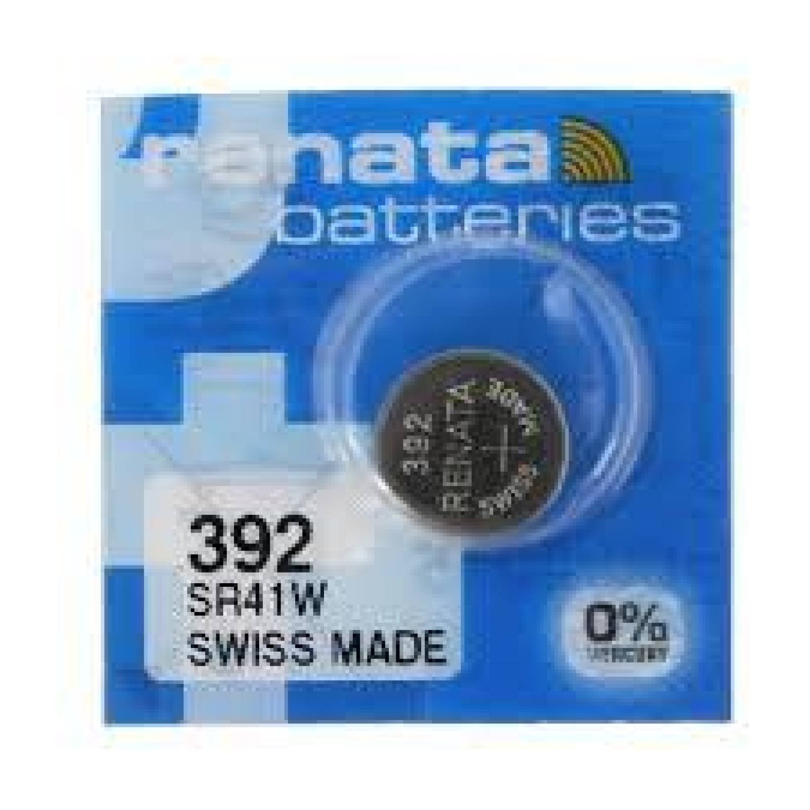 Pila Renata Oxido De Plata 392 Sr41w Sr736w Ag3 1.5v 