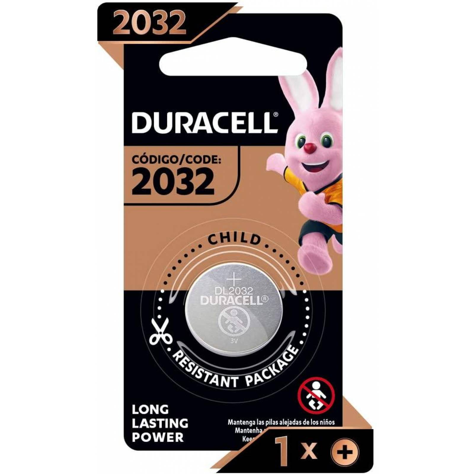 Pila Duracell Litio Cr2032 3v 