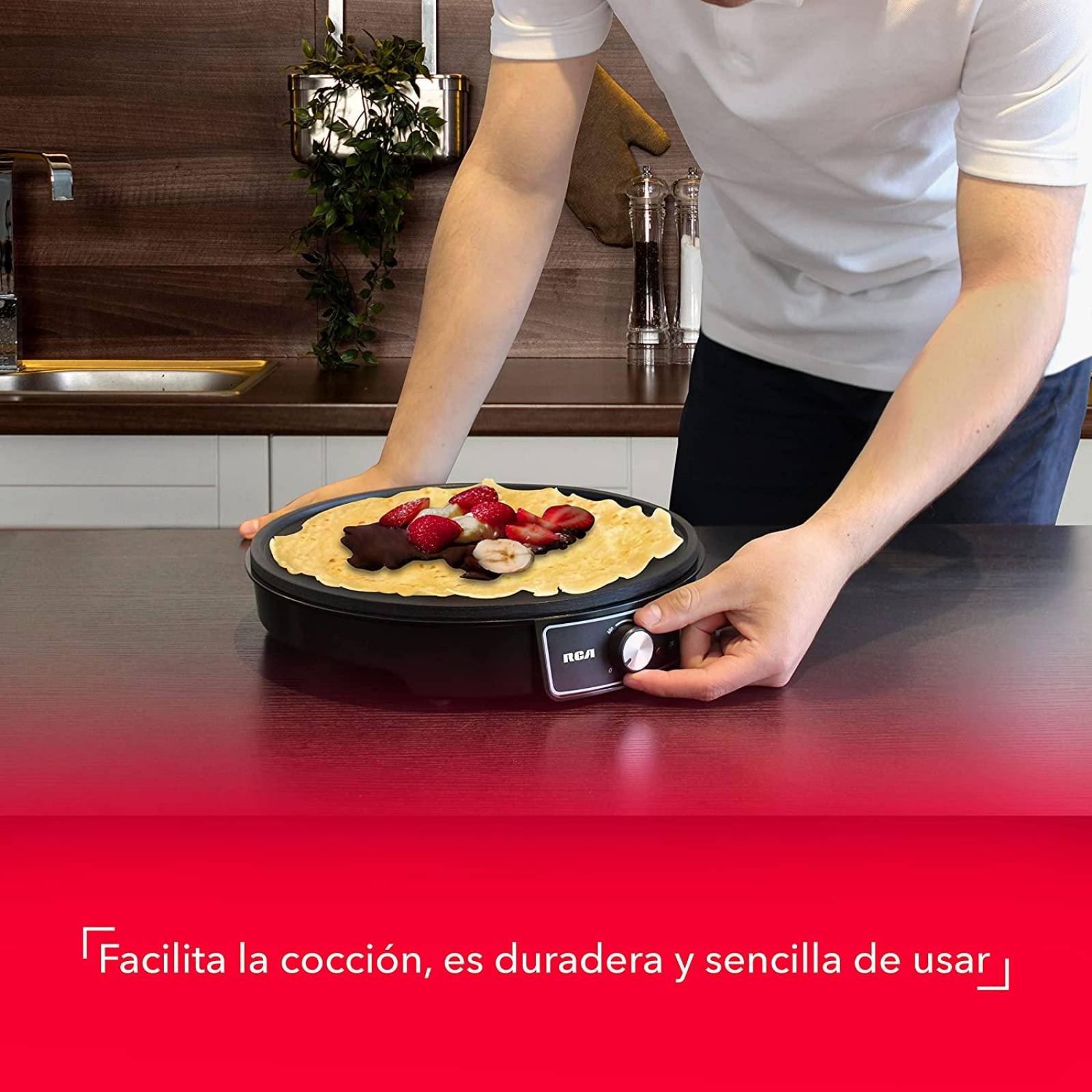 CREPERA PLANCHA MULTIFUNCION ELECTRICA RCA RC-602 