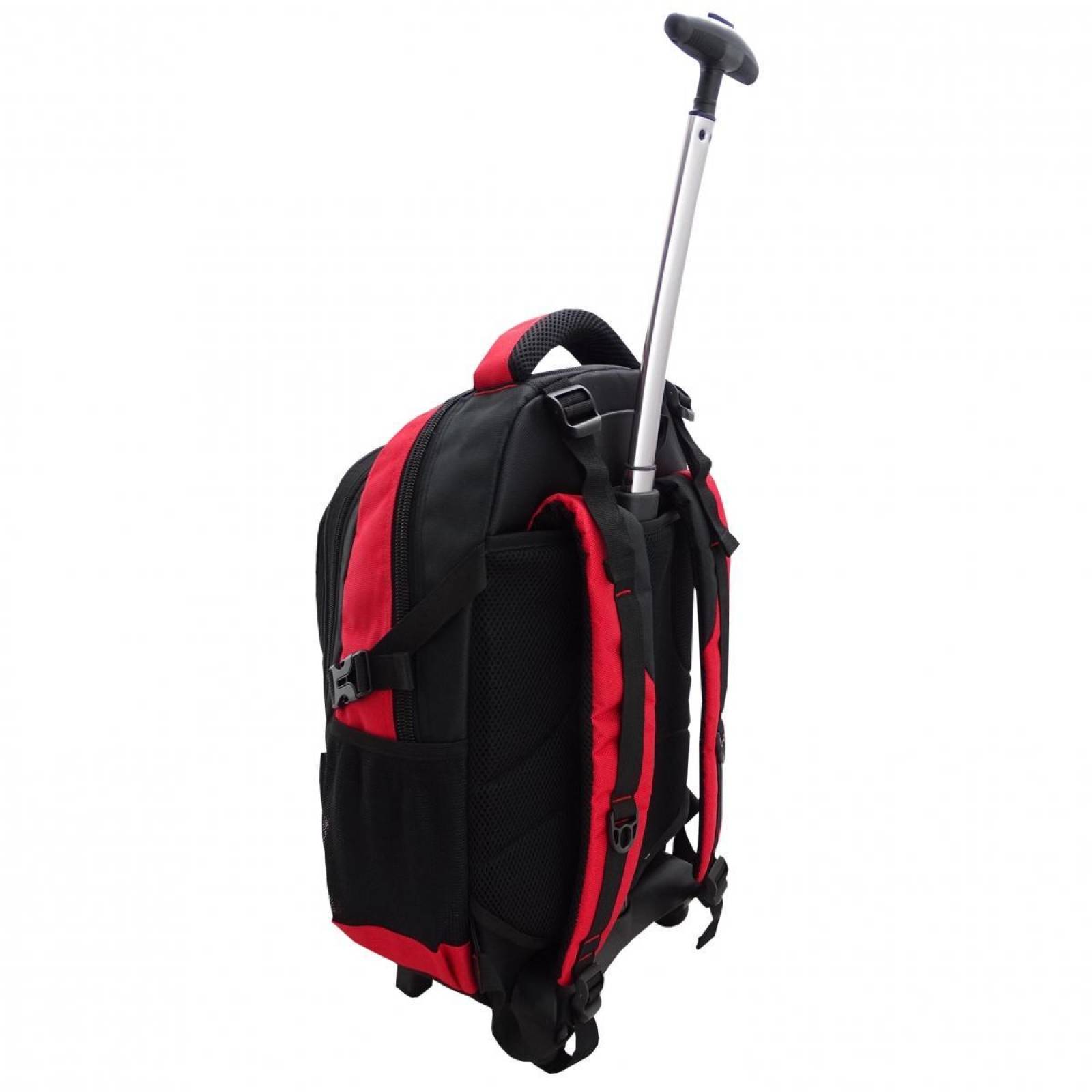 Mochila Backpack Ruedas Escuela Oficina Resistente Alm 