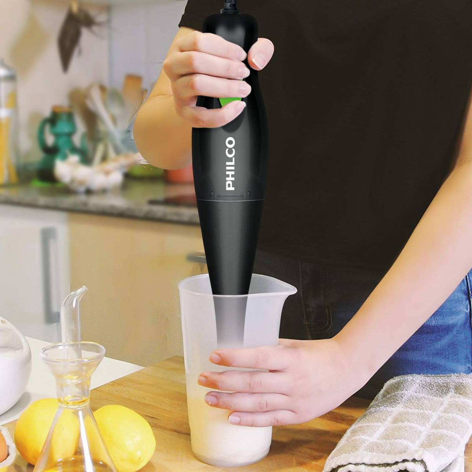 LICUADORA BATIDORA INMERSION MANO PHILCO 6003 300W 