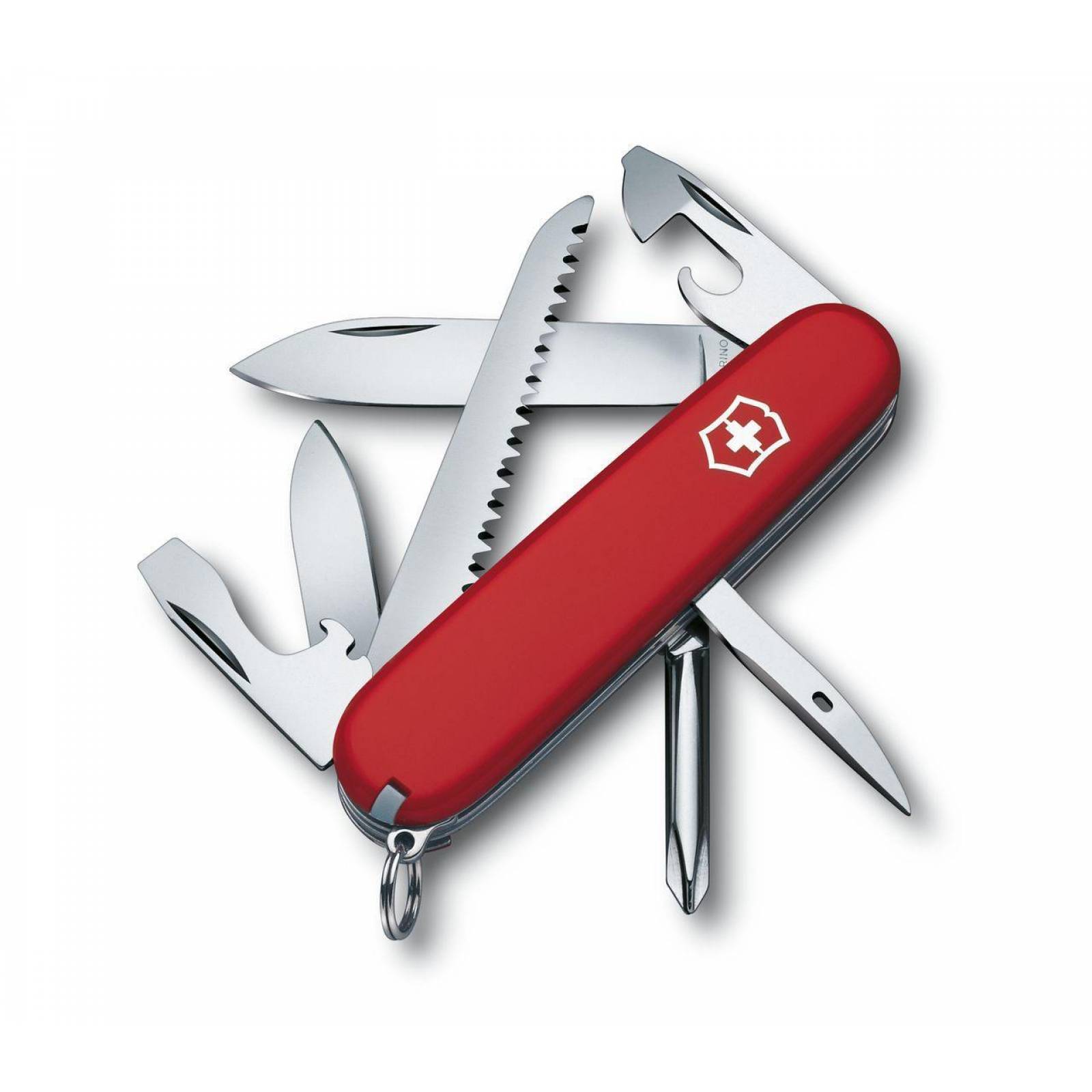 Navaja De Bolsillo Victorinox Swiss Hiker Roja 13 Usos 