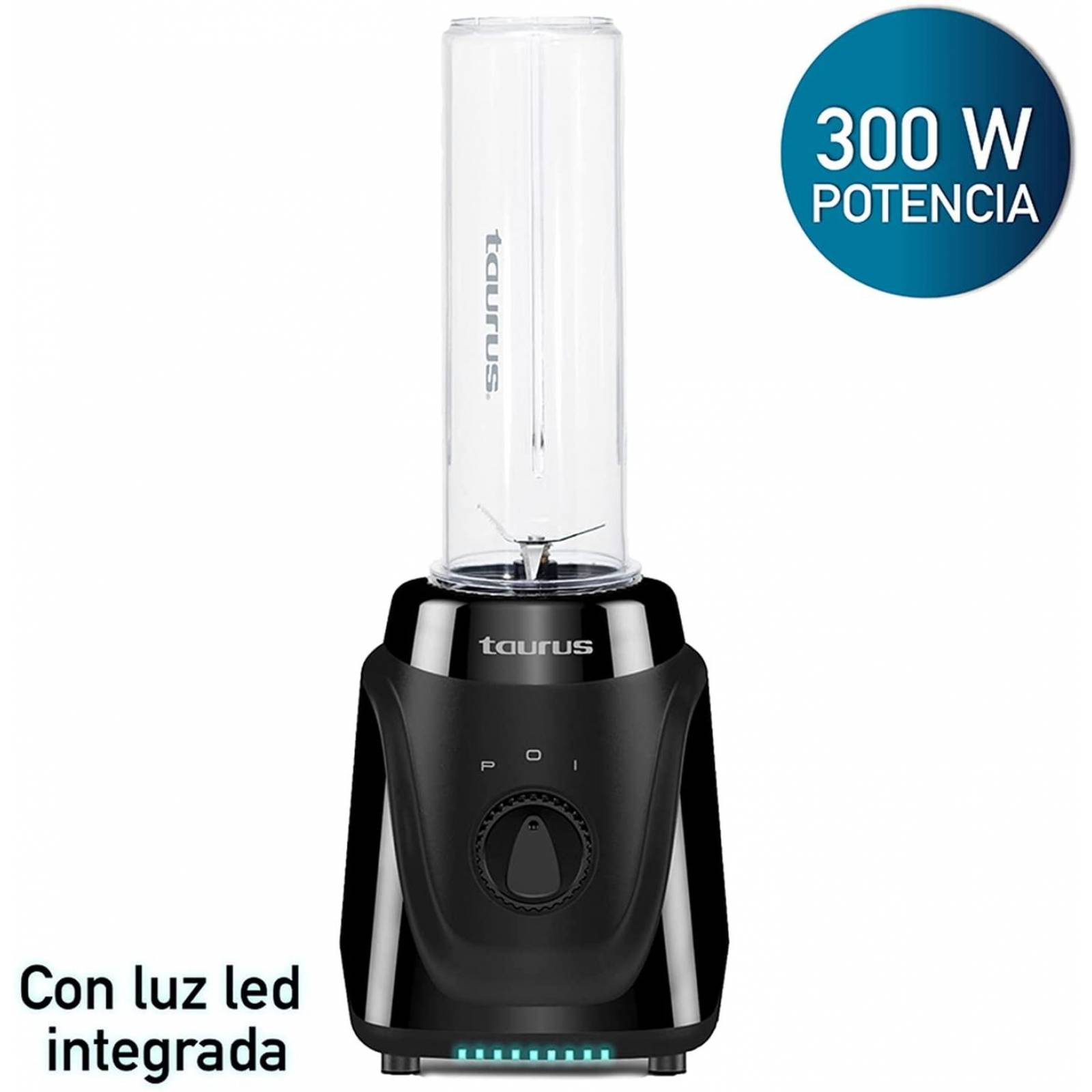 Licuadora Personal Portatil Taurus Blender 2 Vasos 