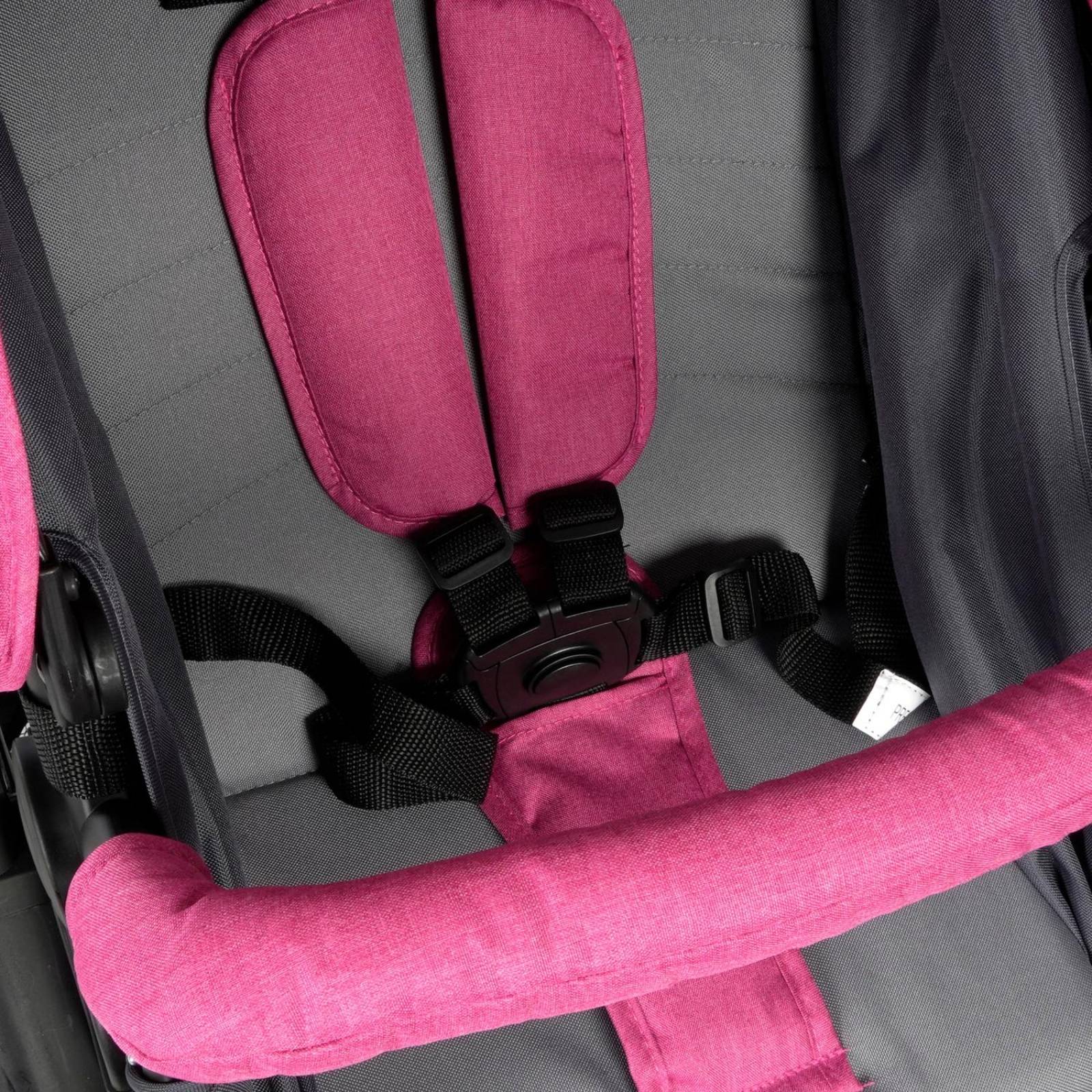 Carriola Bebe Prinsel Prima Con Portabebe Ts Rosa 