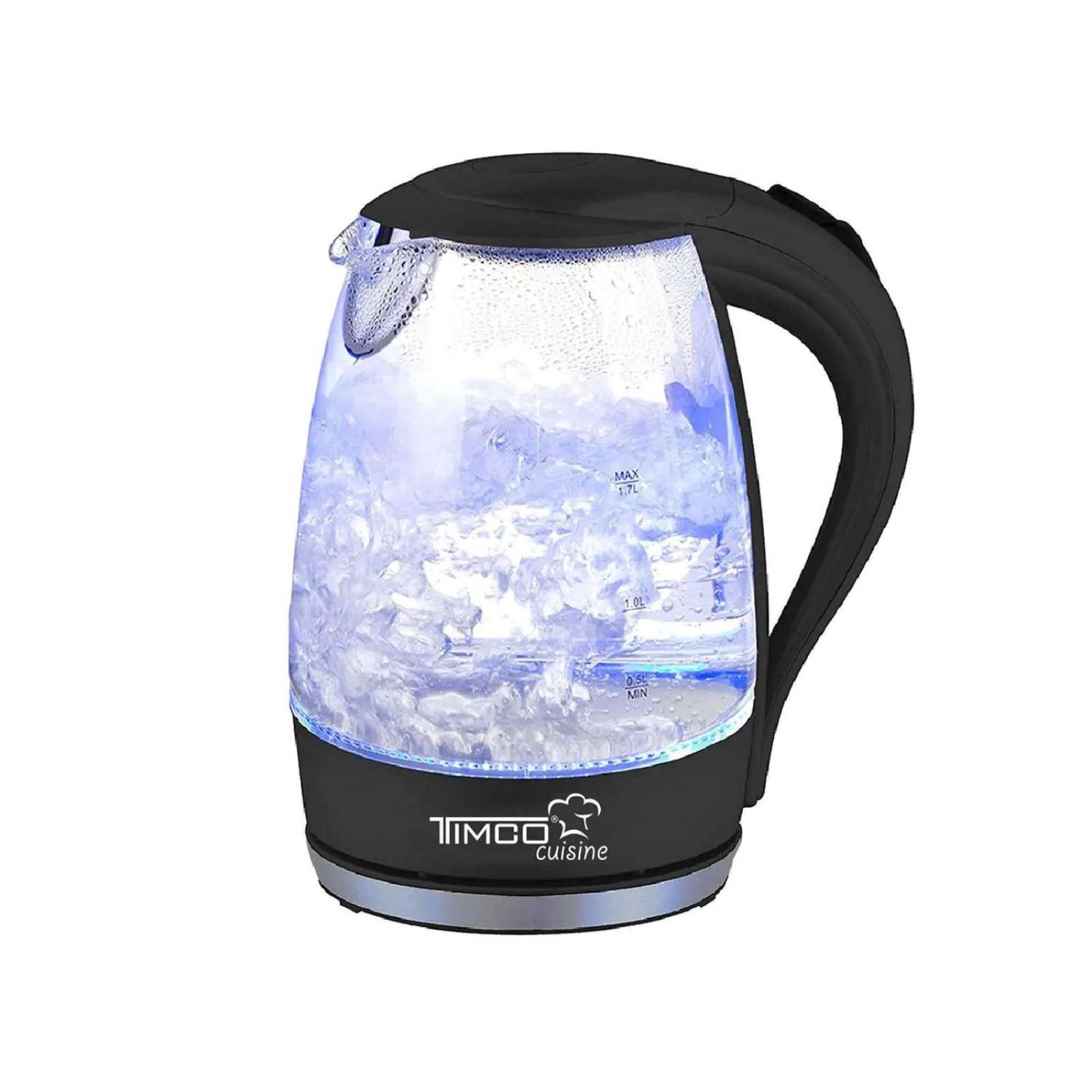 Jarra Hervidora Electrica Timco Jev02 Vidrio 1.7 Lts 