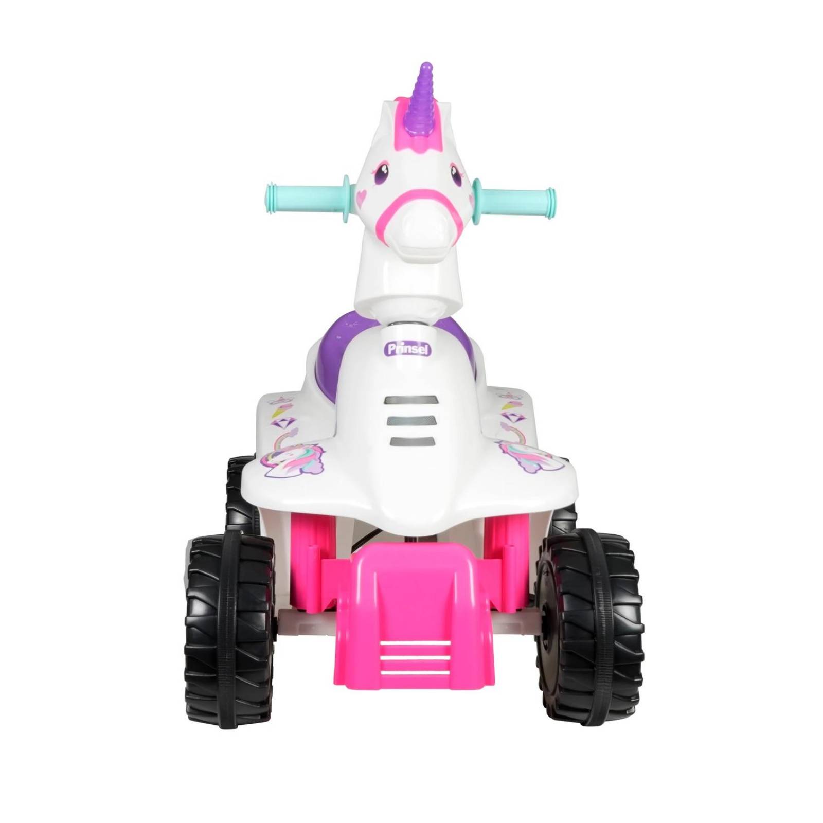Moto Eléctrica Montable Infantil Para Niña Unicornio 