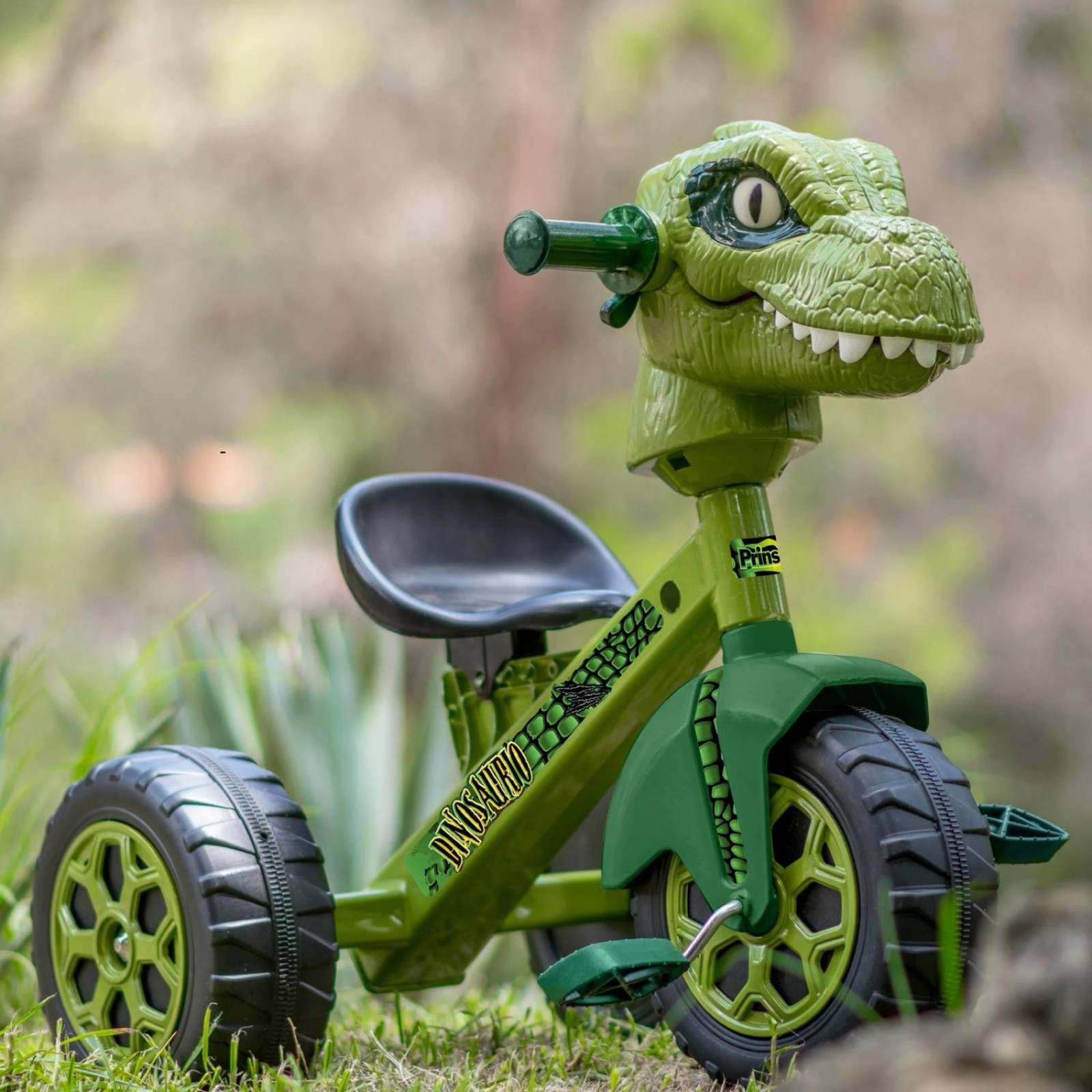 Triciclo Infantil Prinsel Dinosaurio Luz Sonido 1387 