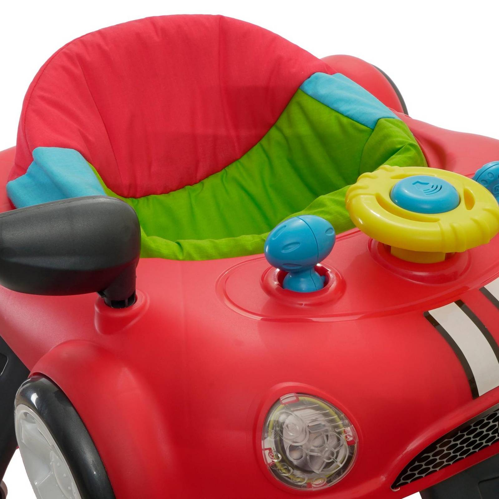 Andadera Bebe Prinsel Auto 3 Alturas Tablero Electrónico 7118 