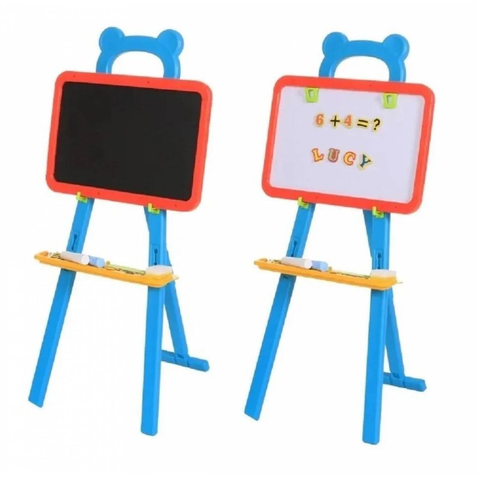 Pizarron Infantil 2 Caras Gis Y Plumon Creativo 