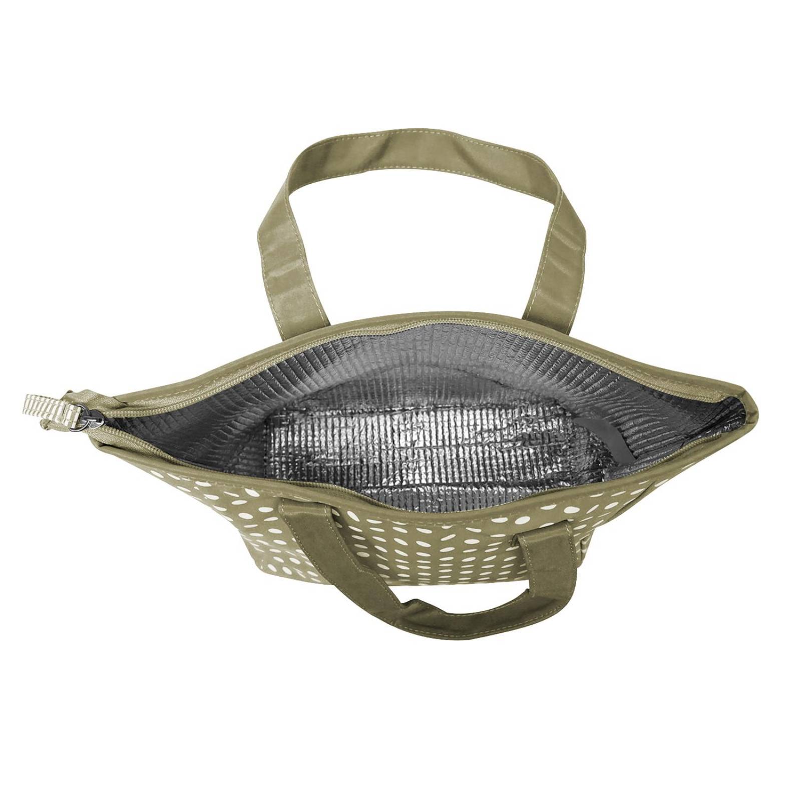 Bolso Mochila Termico Picnic Lunch Comida Puntos 