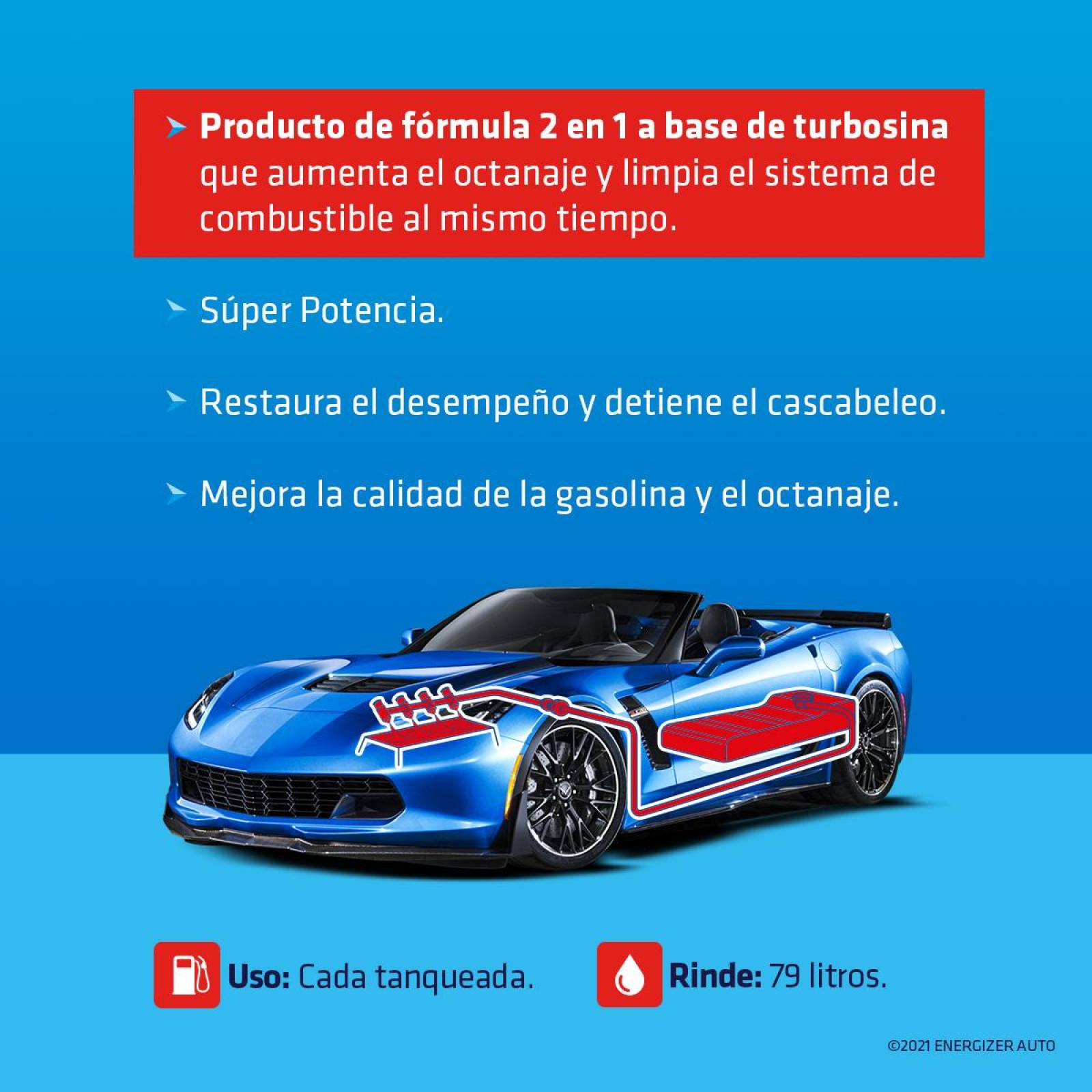 Aditivo Elevador De Octanaje Stp 155ml