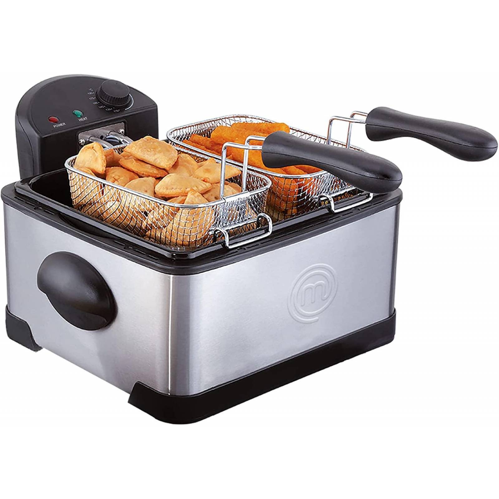 FREIDORA ACEITE ELÉCTRICA MASTERCHEF MK-DF-4SS 4 LT 