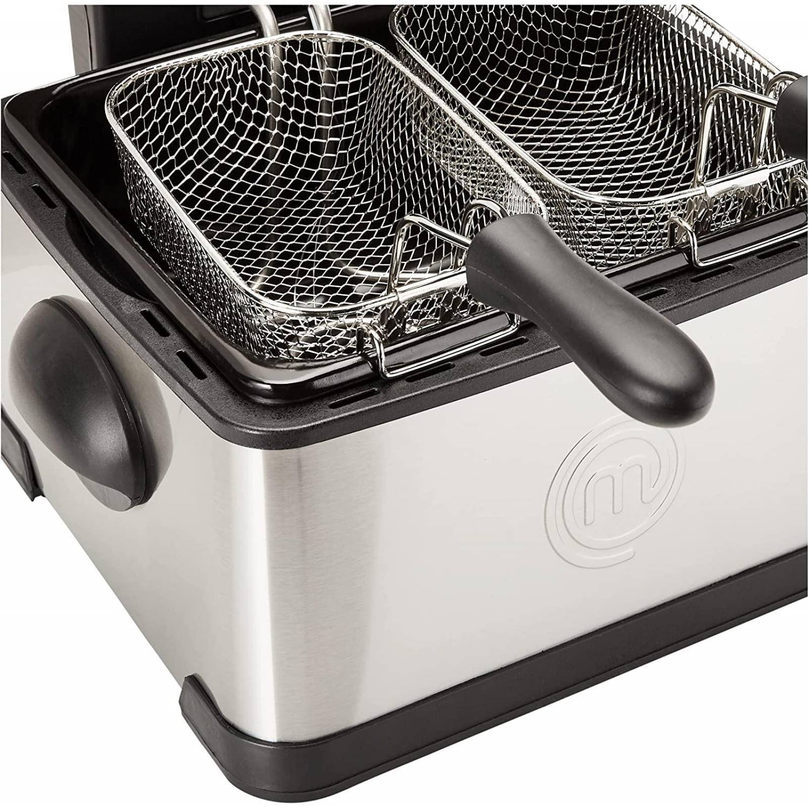 FREIDORA ACEITE ELÉCTRICA MASTERCHEF MK-DF-4SS 4 LT 