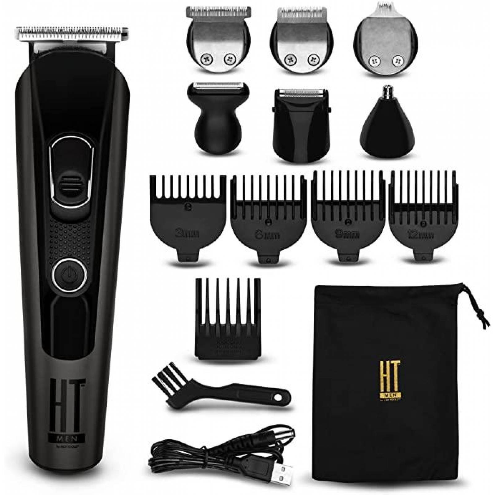 Kit Peluquería Hot Tools 3552 Recortadora Cabello Barba Viaje 