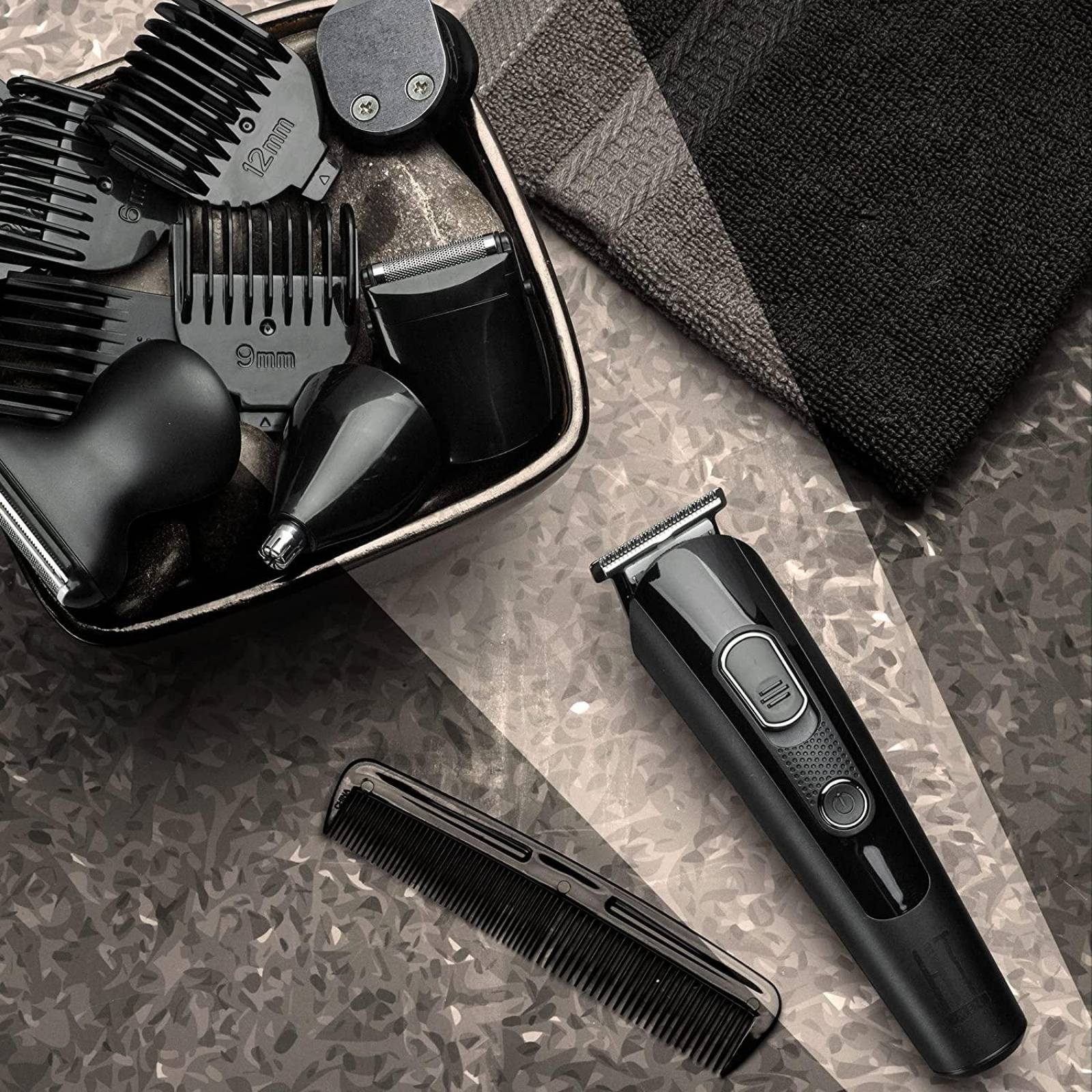 Kit Peluquería Hot Tools 3552 Recortadora Cabello Barba Viaje 