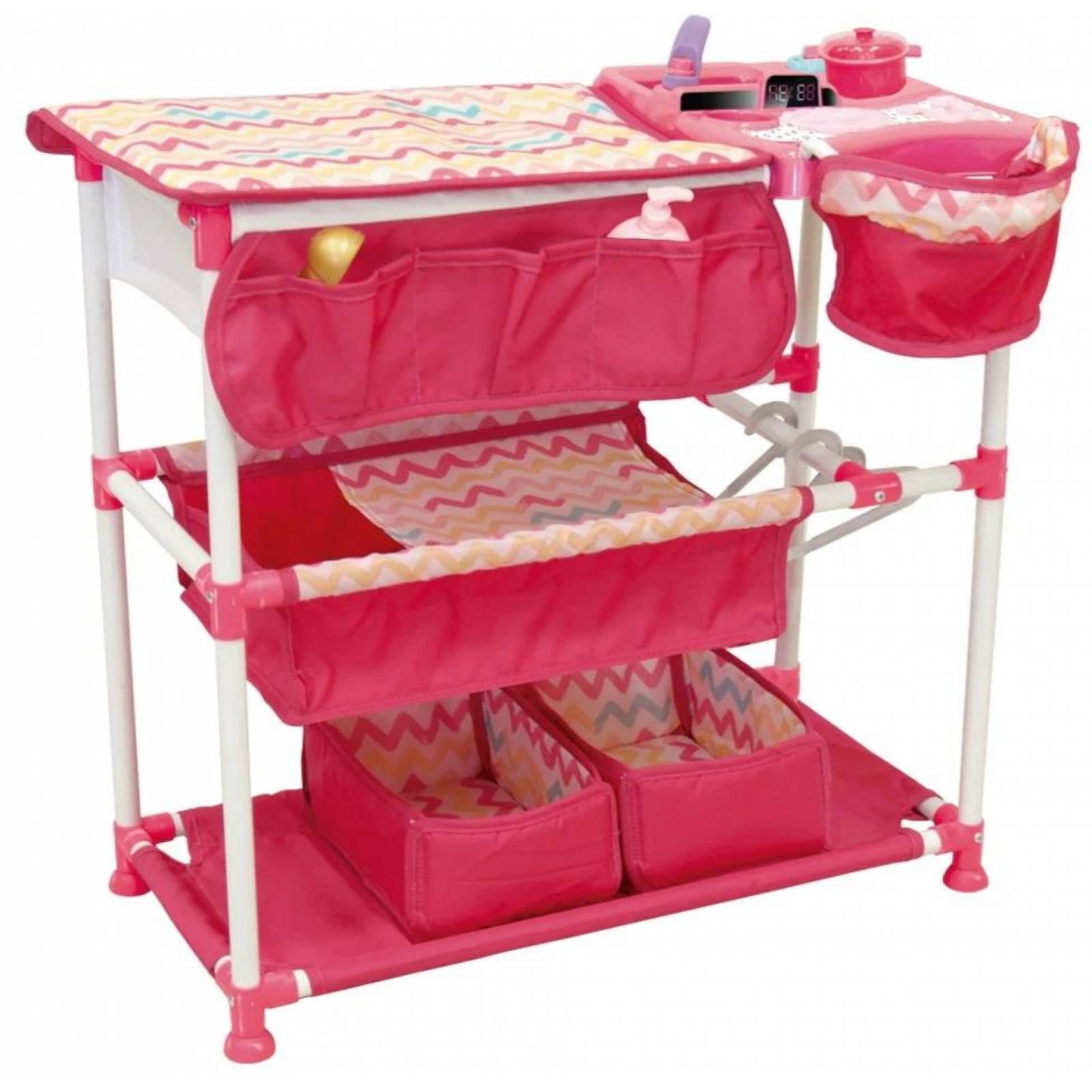 Bañera Cambiador Juguetes Muñecas Prinsel 4002 