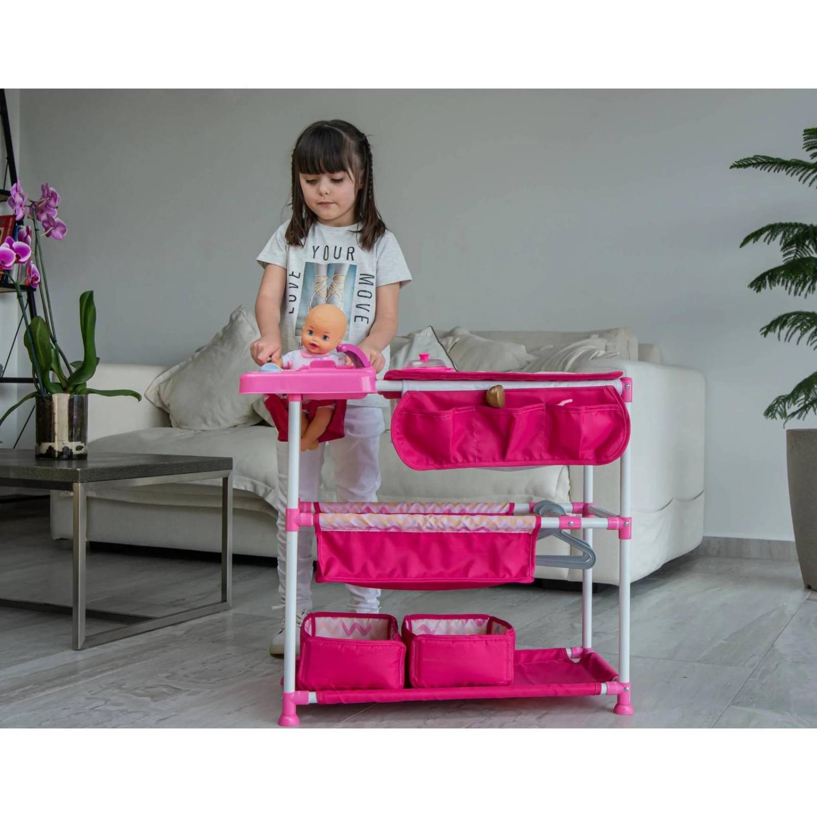 Bañera Cambiador Juguetes Muñecas Prinsel 4002 