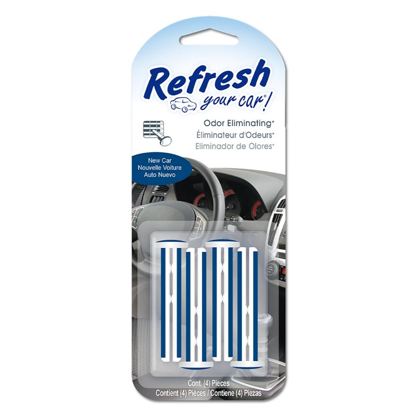 Aromatizante Refresh Aroma Carro Nuevo Coche Elimina Olores
