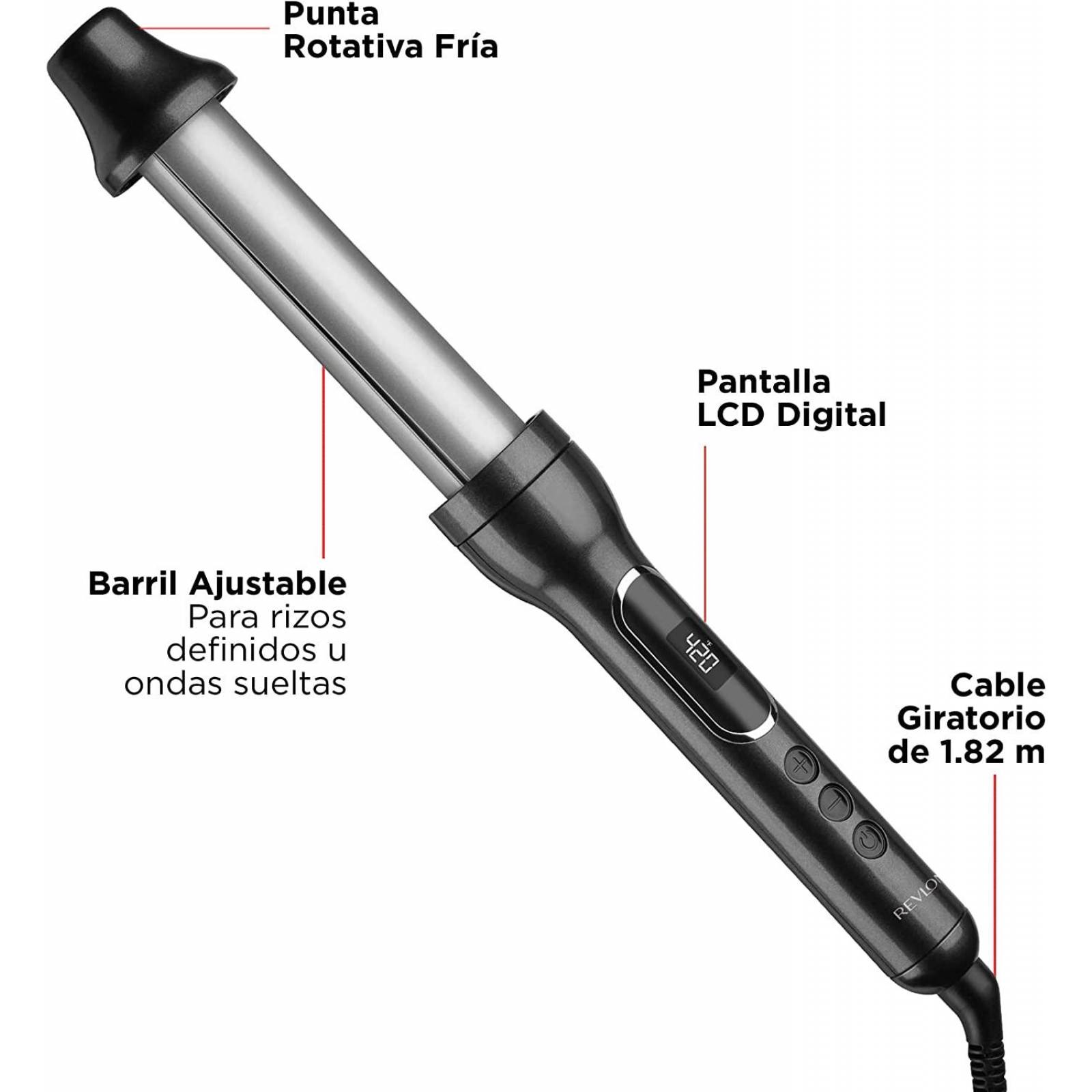 Tenaza Rizadora Revlon Rvir1183 Ceramica 1 A 1/2 Pul 