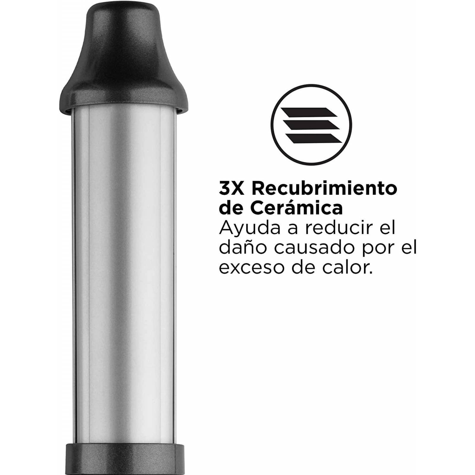 Tenaza Rizadora Revlon Rvir1183 Ceramica 1 A 1/2 Pul 