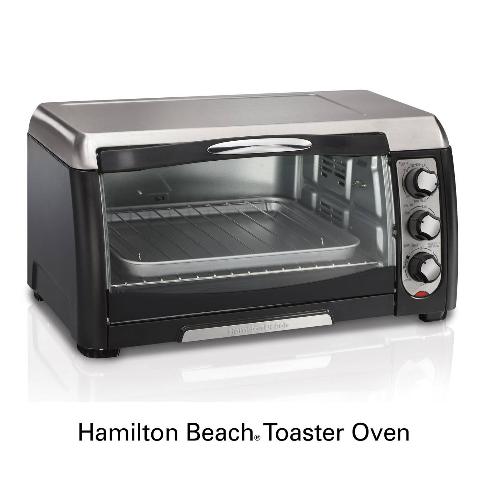 Horno Tostador Eléctrico Hamilton Beach 31330 6 Rebanadas 