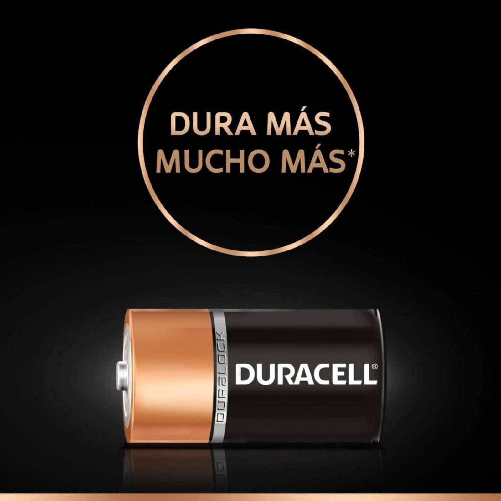 Pila Duracell Alcalina C Con 2 Mn1400b2 Gorda Chica 