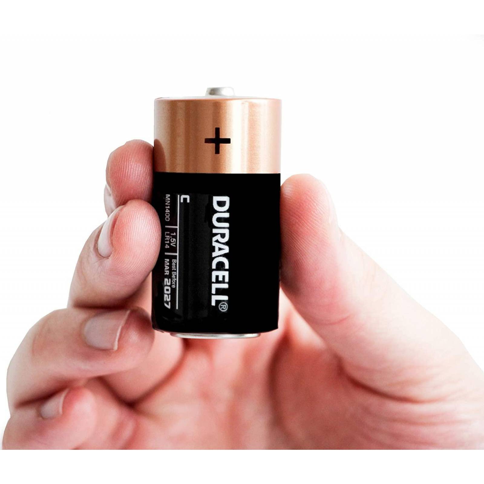 Pila Duracell Alcalina C Con 2 Mn1400b2 Gorda Chica 