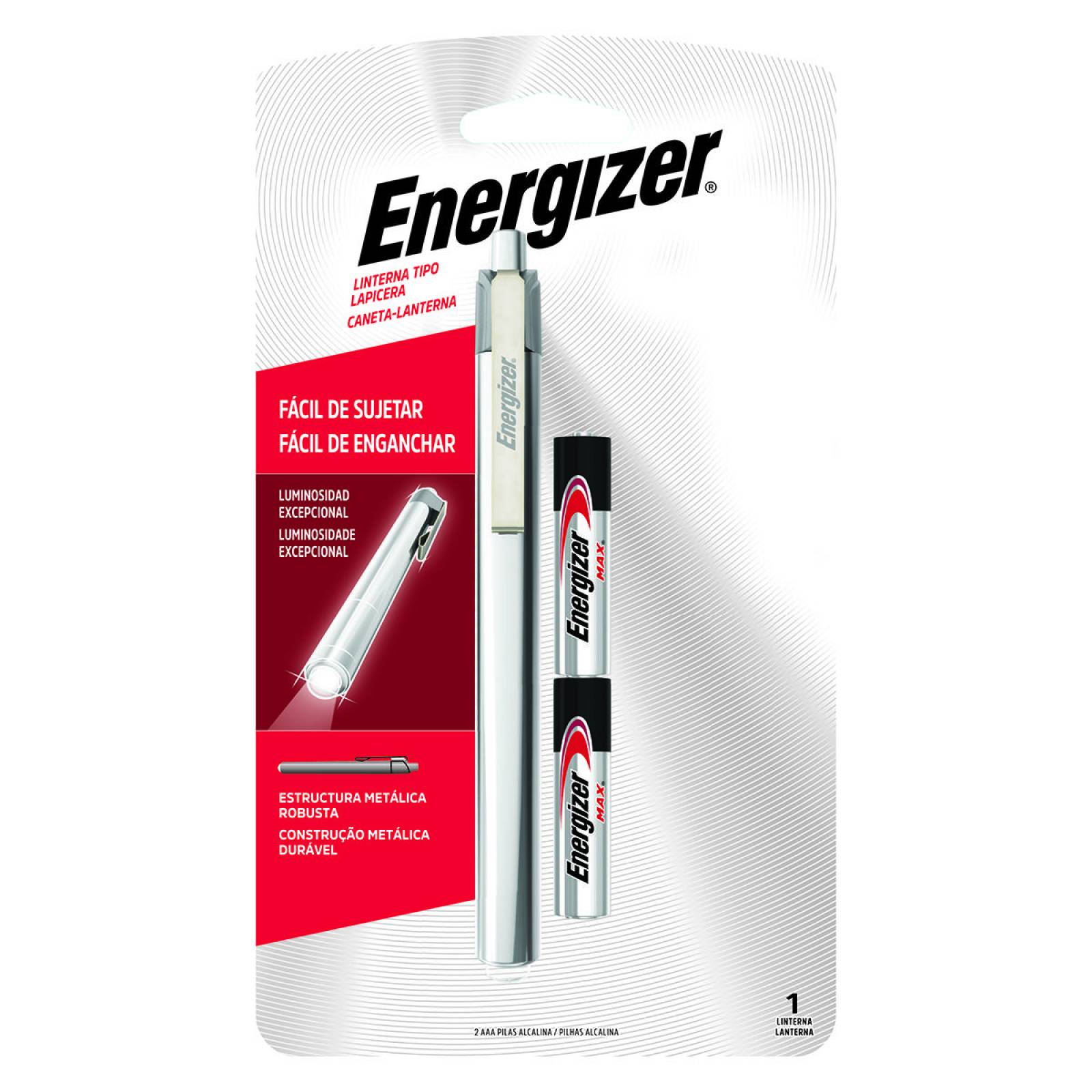 Linterna Energizer Pen Light Led Compacta Potente 