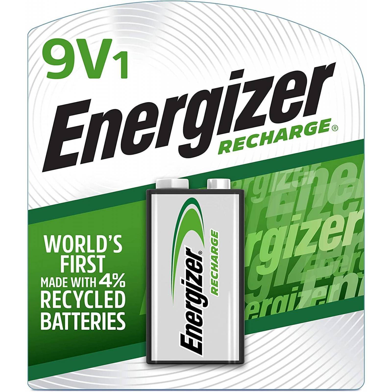 Cargador Universal De Pilas Energizer + 1 Pila 9v Recargable 