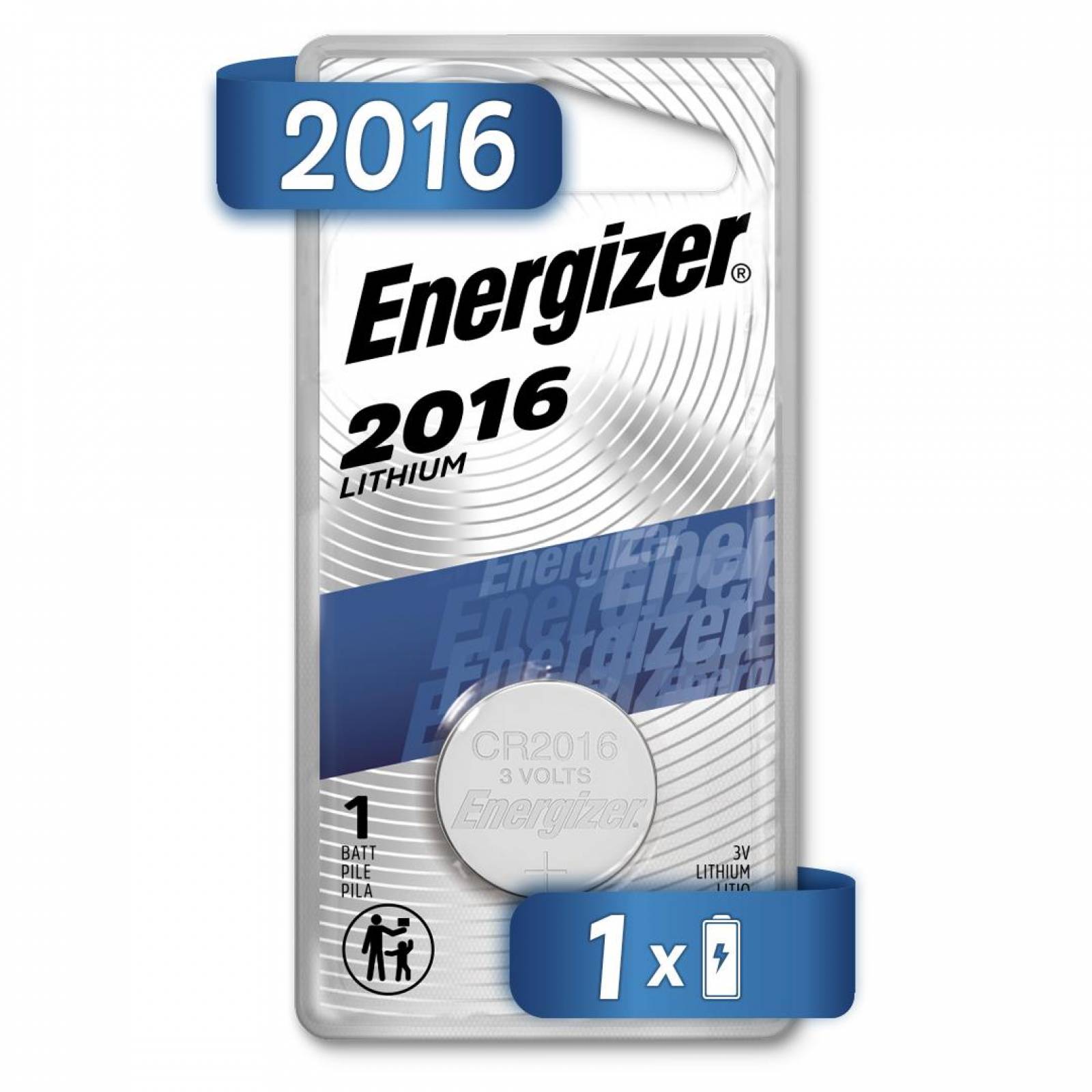 Pila Boton Energizer 2016 Litio Blister 6 Unidades 
