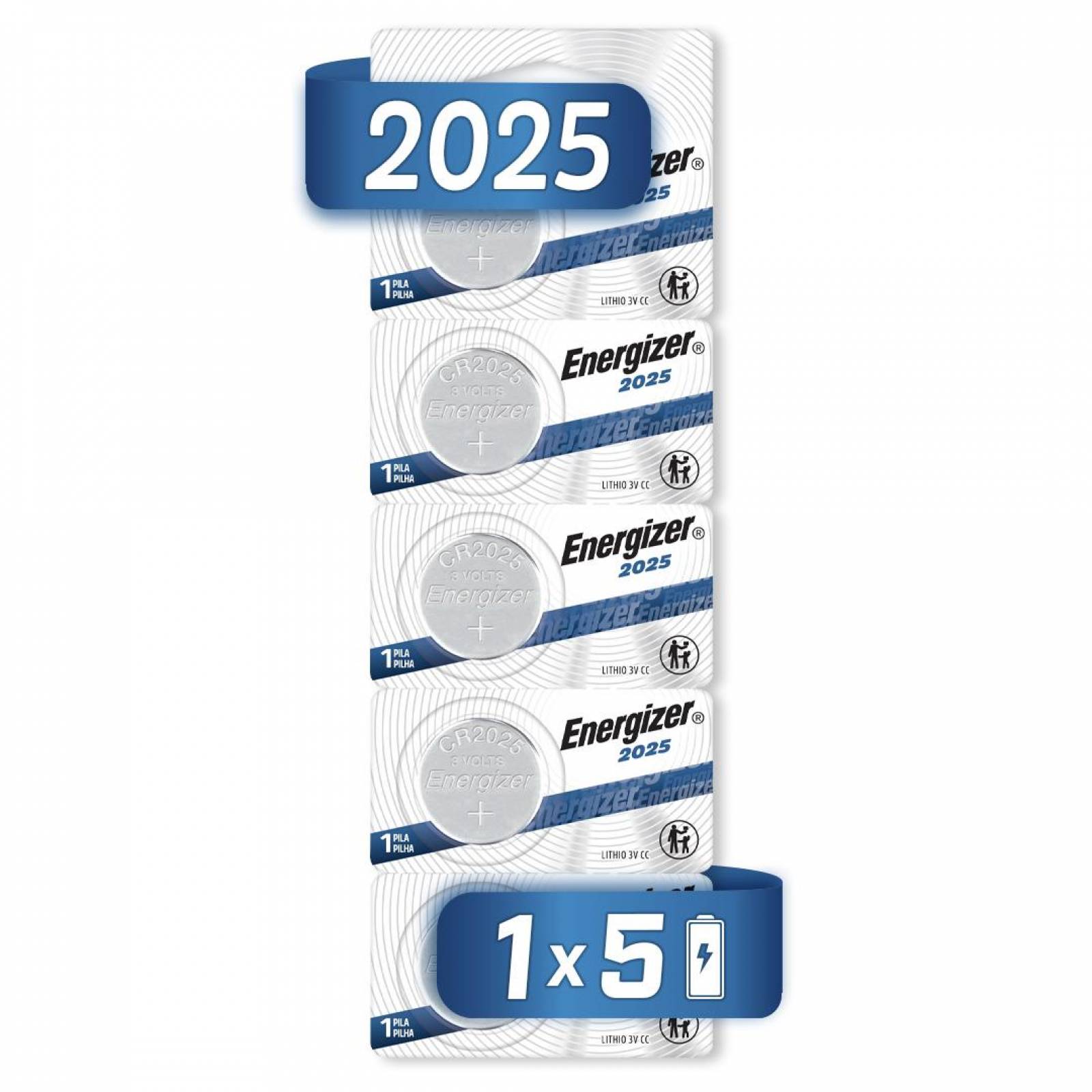 100 Pilas Energizer De Botón 2025 Litio Tira Con 5