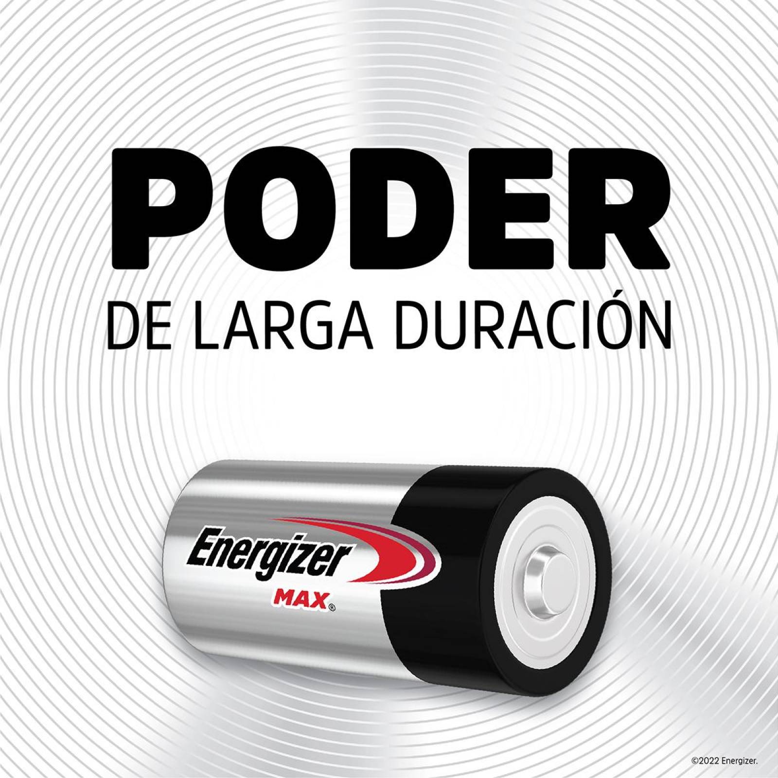 Pila Energizer Max Alcalina C Con 2 E93 Gorda Chica 
