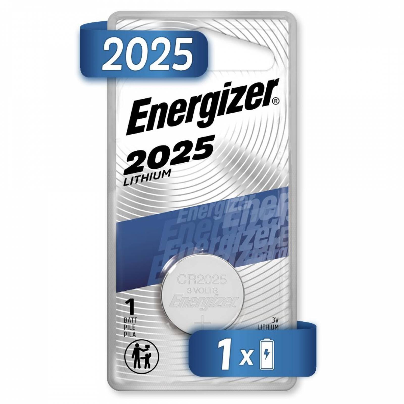 Pila Boton Energizer 2025 Litio Blister 6 Unidades 3v