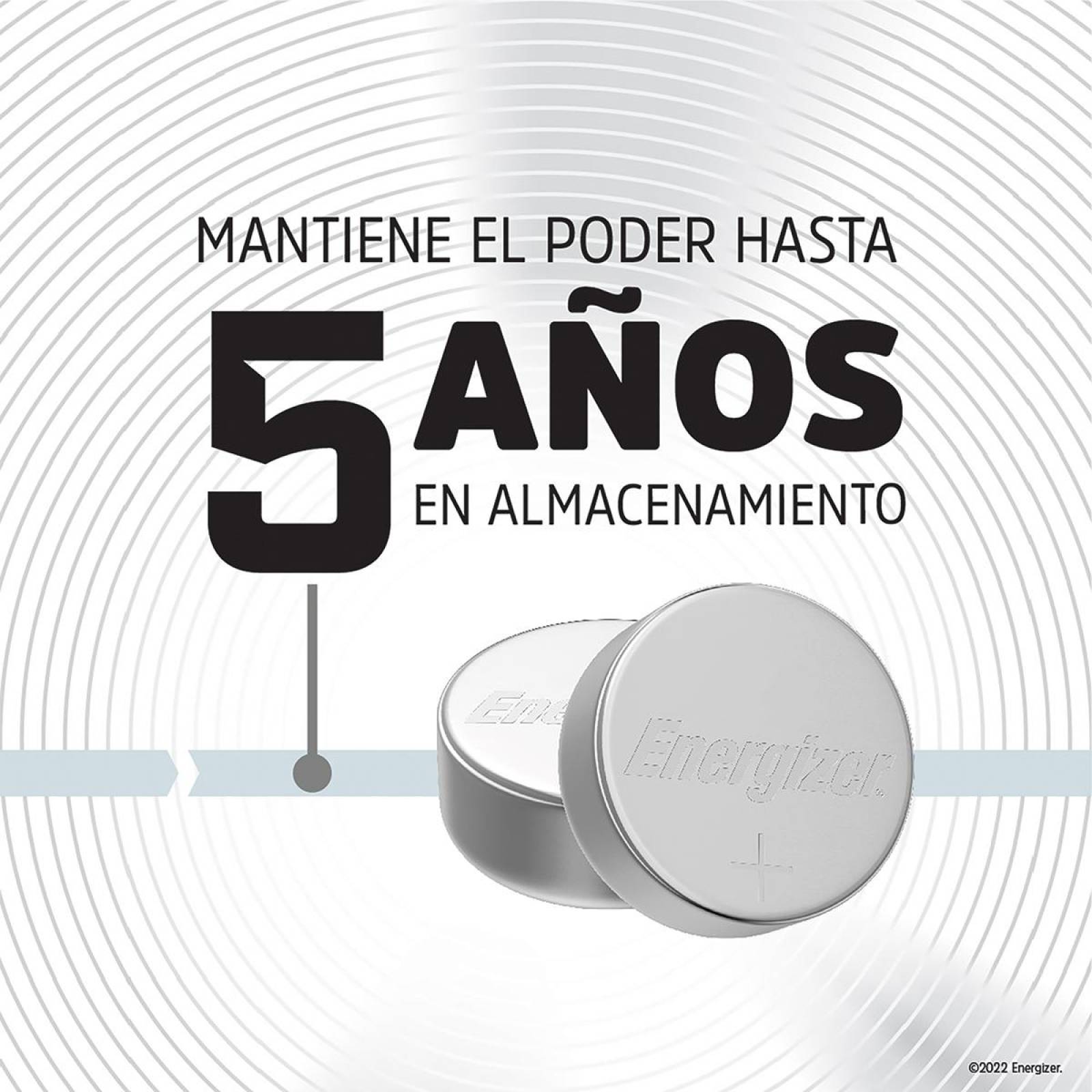 Pila Energizer A76 Alcalina Tira 10 Unidades Lr44 Ag13