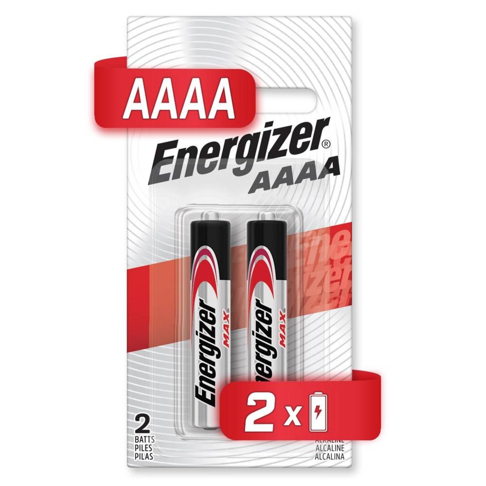 Pila Energizer Alcalina Aaaa E96 Con 2 Piezas 