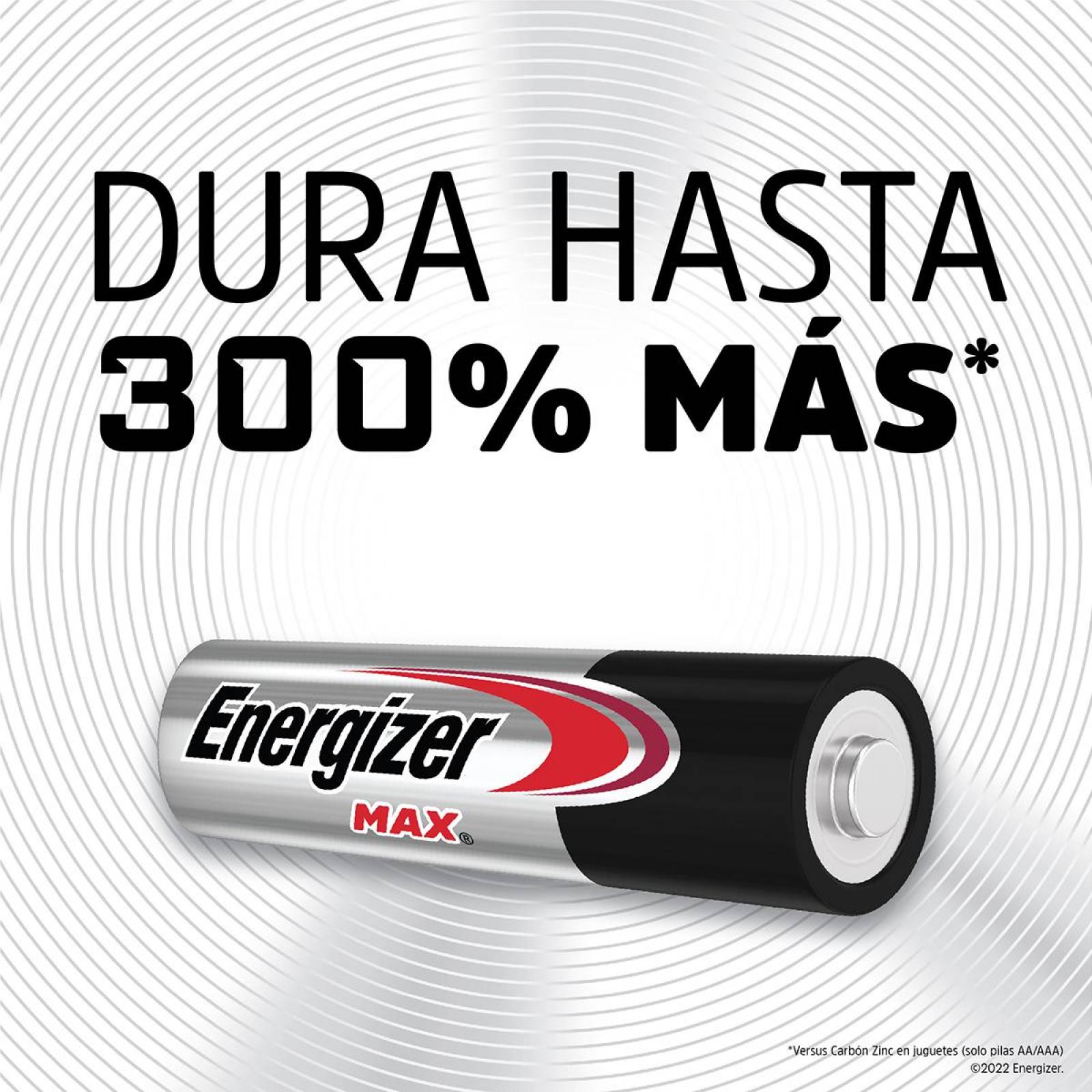 Pila Energizer Max Alcalina Aa Con 4 Piezas E91 