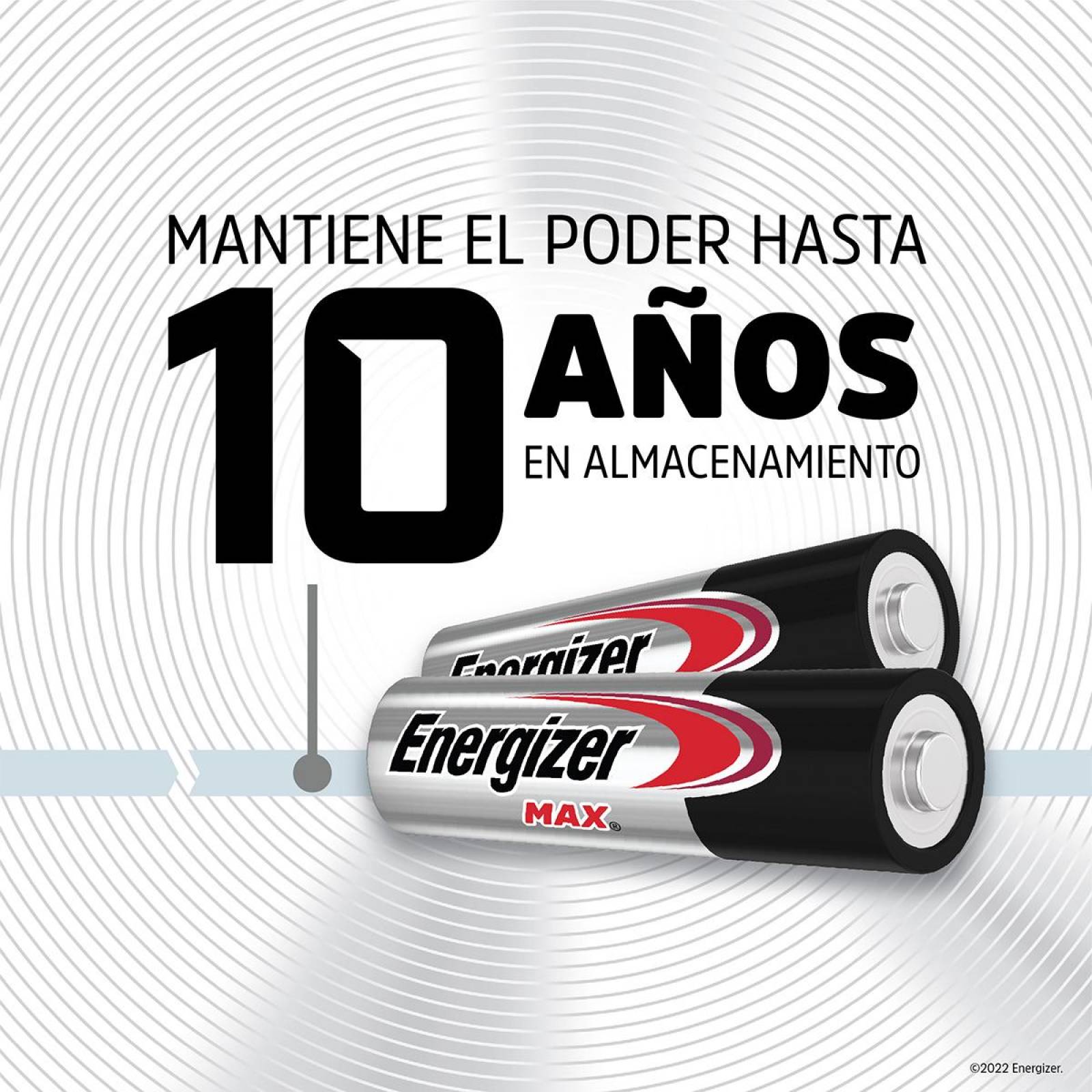 Pila Energizer Max Alcalina Aa Con 4 Piezas E91 