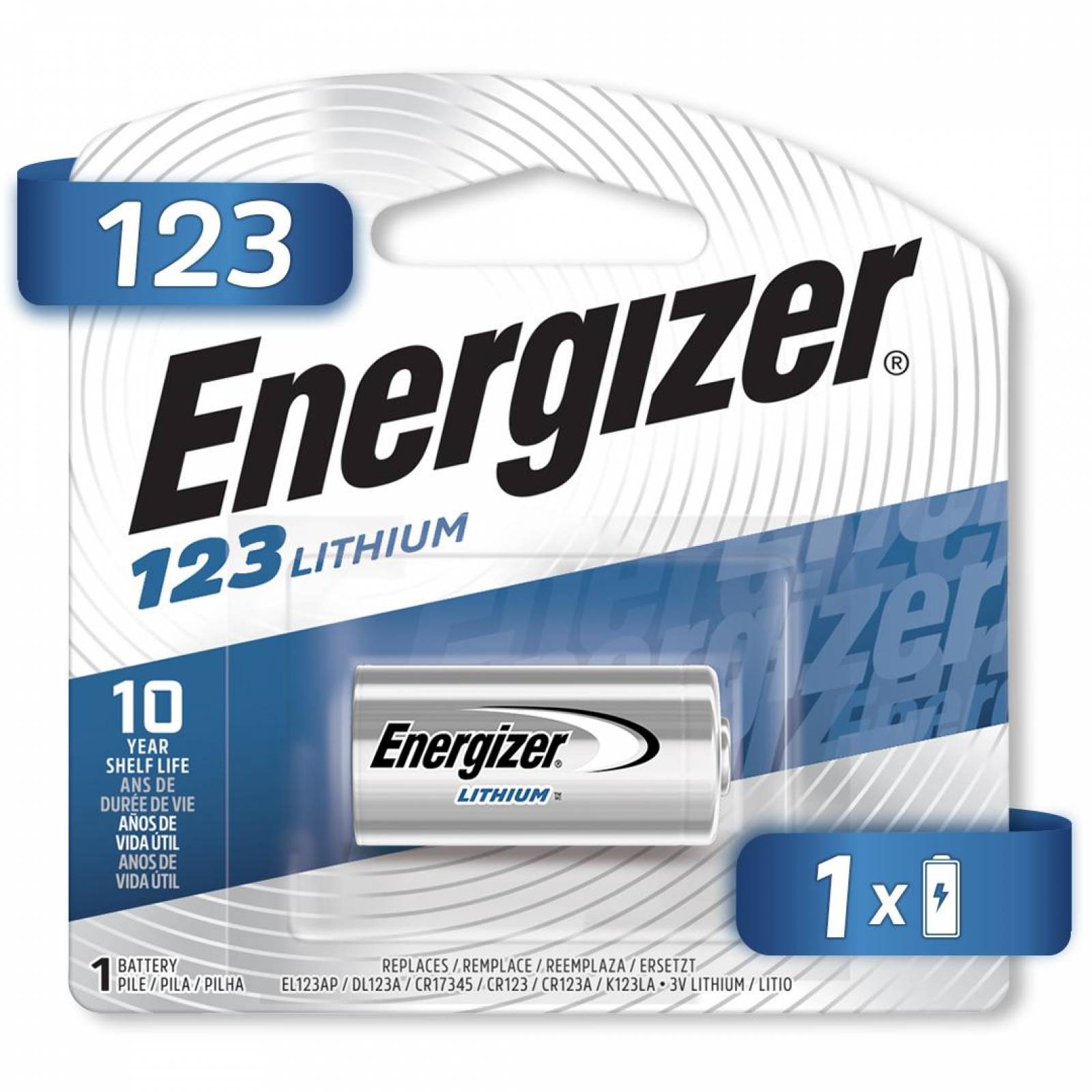 Pila Energizer Cr123 3 Volts Cr123a Cr-123 Cr123a El-123a 16340 