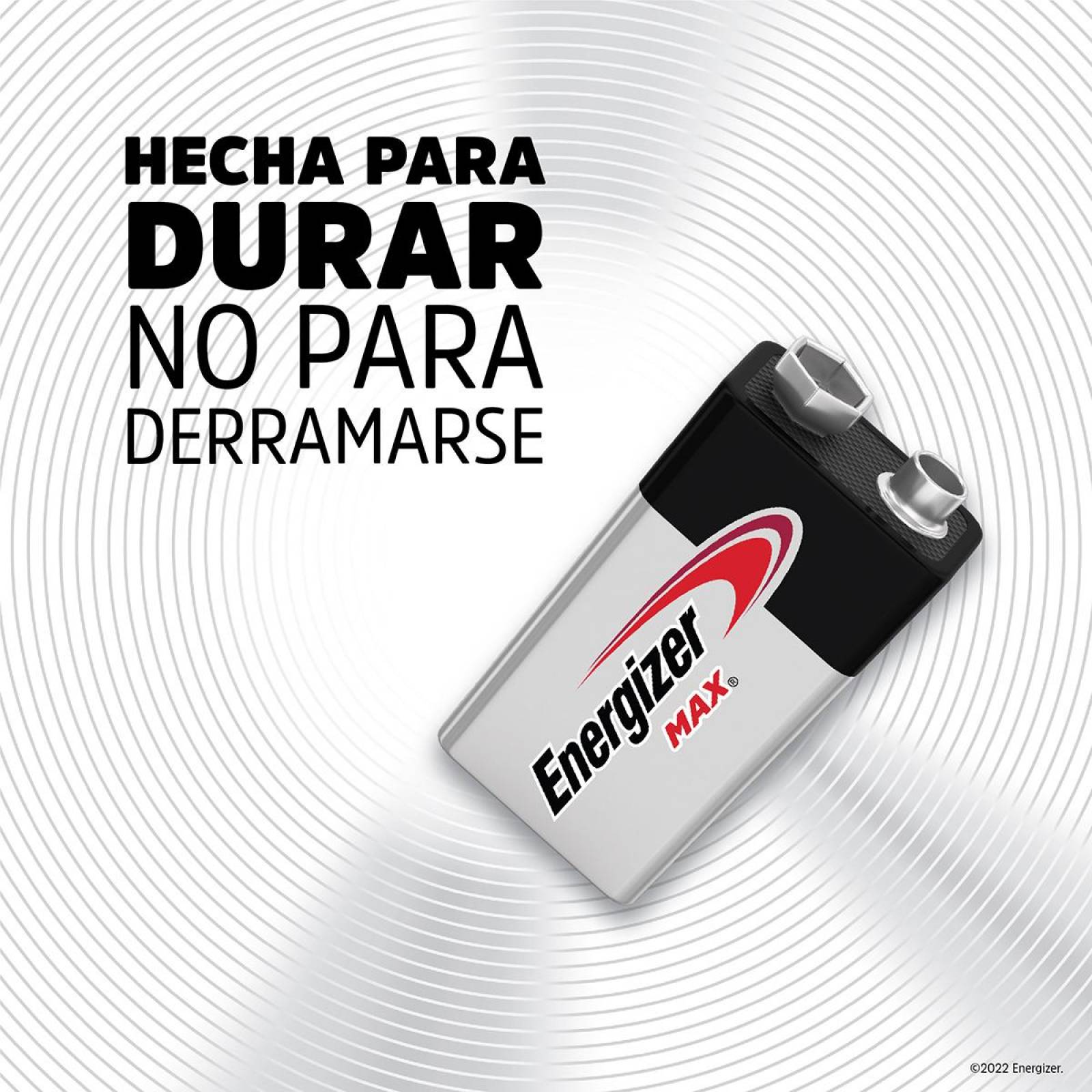 Pila Energizer Max Alcalina 9v Cuadrada 522bp-1 