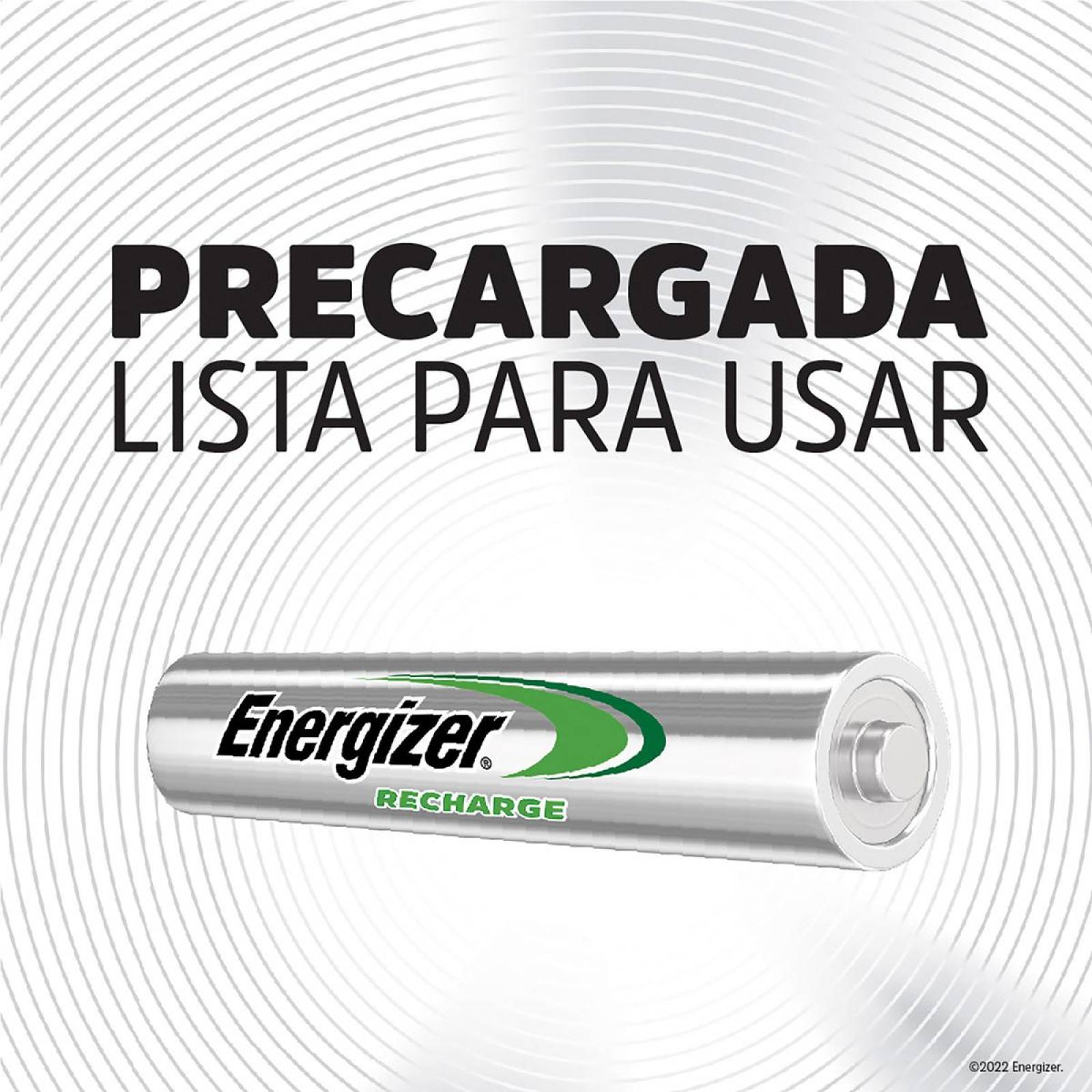 Pila Energizer Recargable Aaa Con 2 700mah 