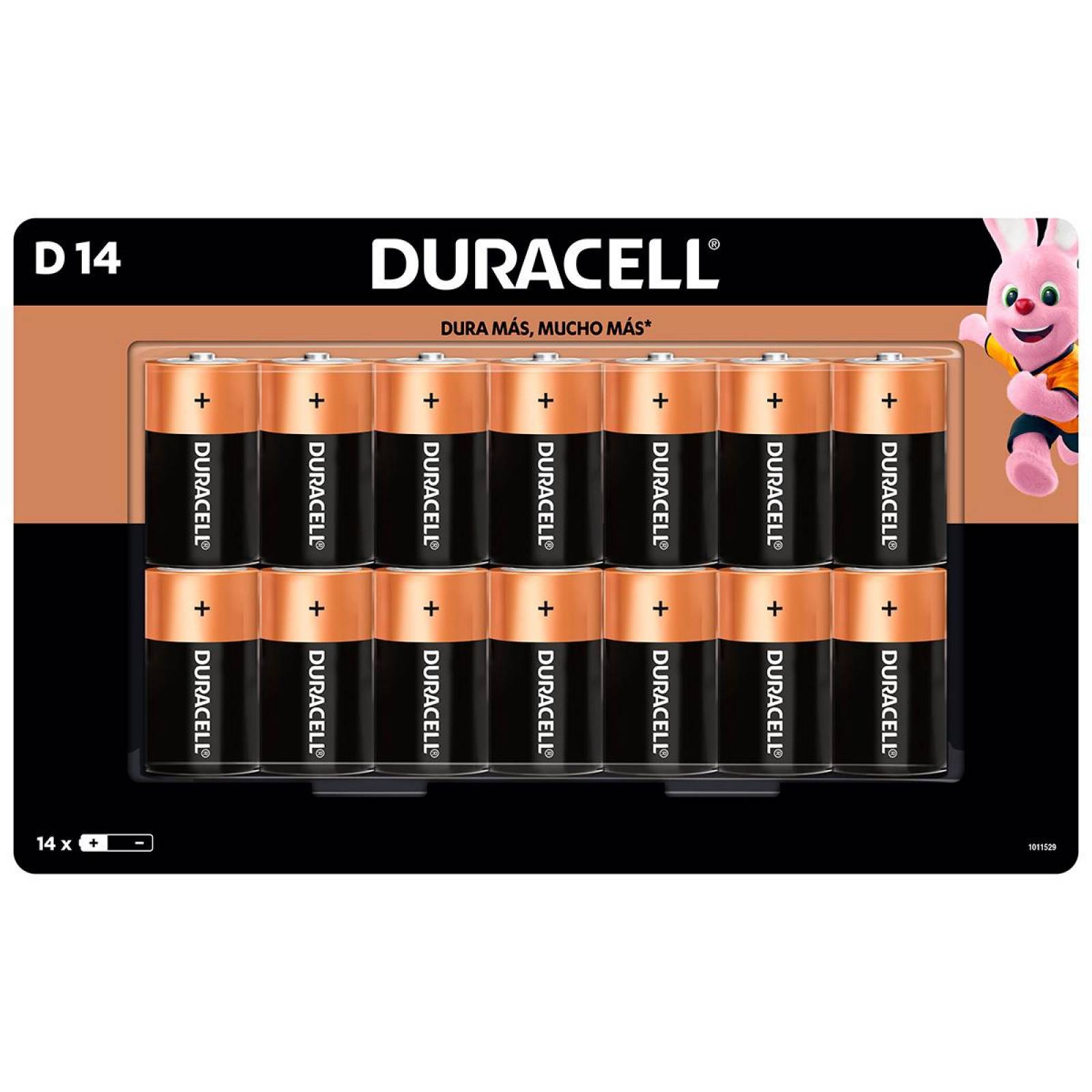 Pila Duracell Alcalina D Con 10 1.5v Mn1300b10 