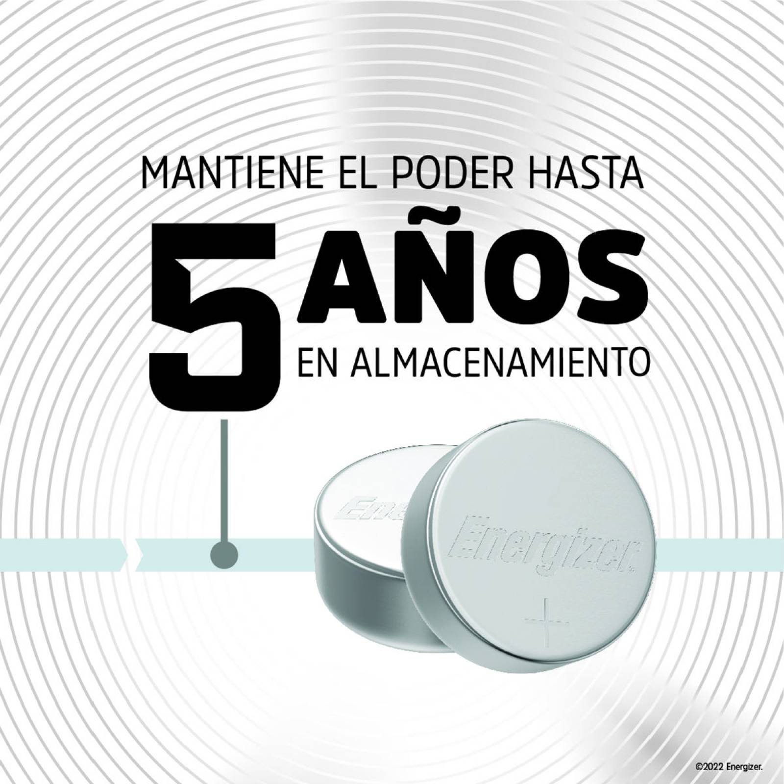 Pila Energizer Oxido De Plata Cr357 Sr44sw Sr1154 3 Unidades 