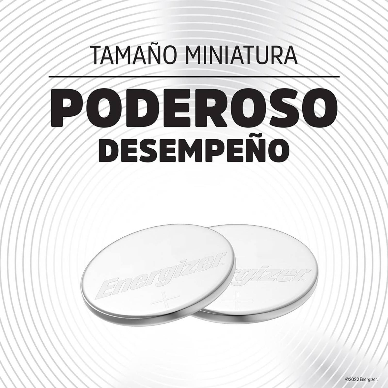 Pila Boton Energizer 2032 Litio Tira 5 Unidades 